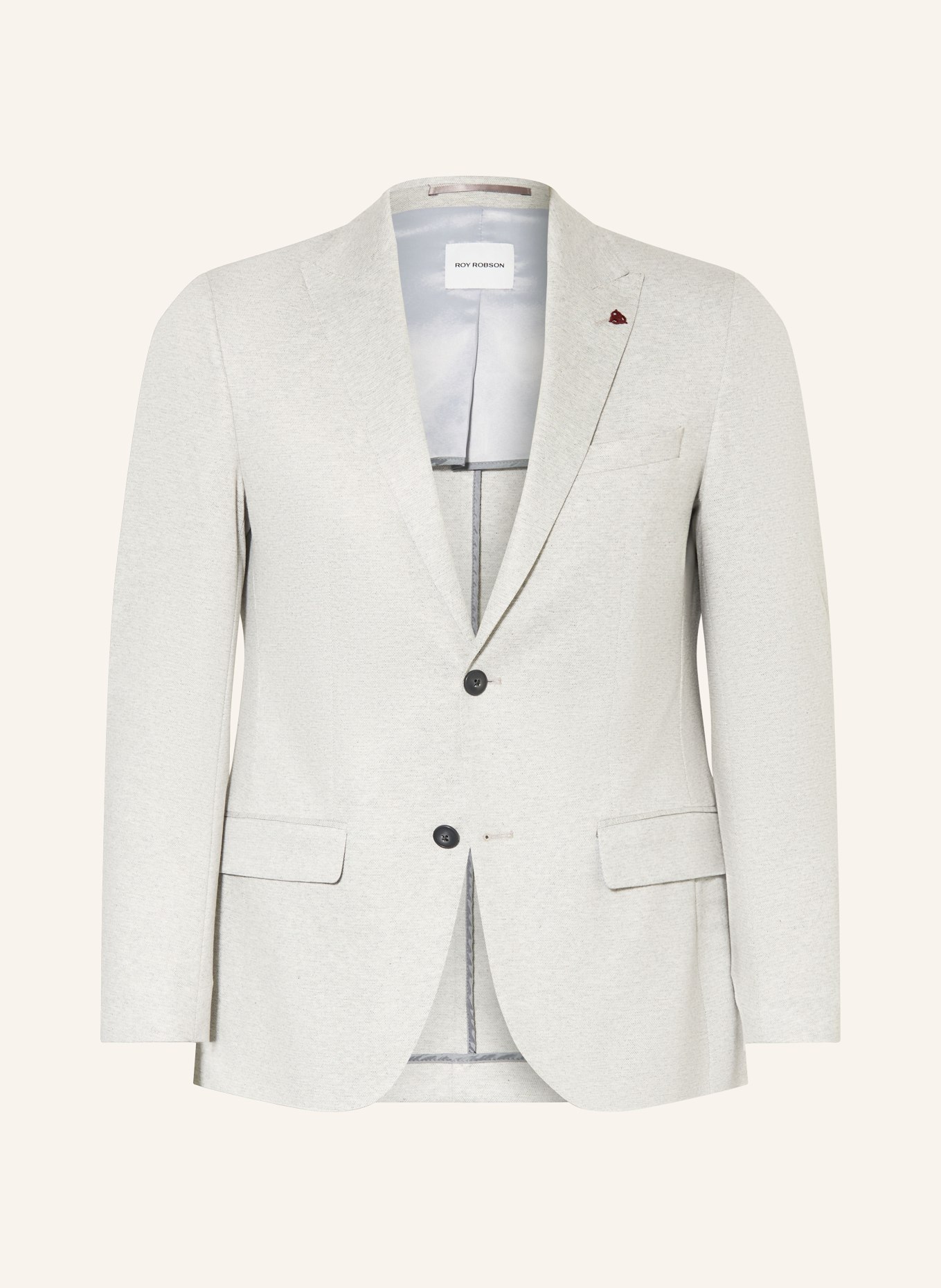 ROY ROBSON Anzugsakko Slim Fit: B050 LIGHT GREY