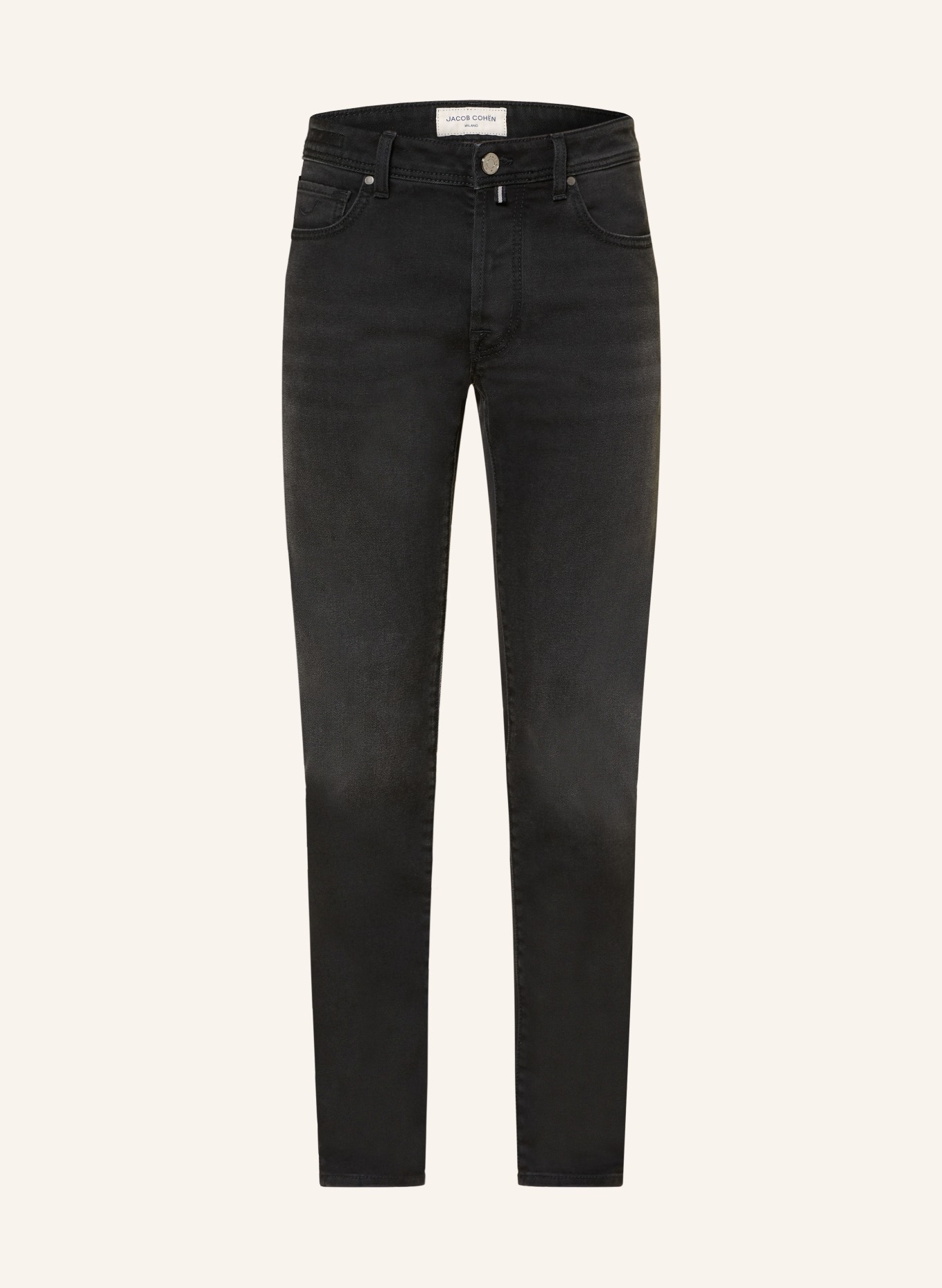 JACOB COHEN Džíny BARD Slim Fit: 500D DARK BLACK