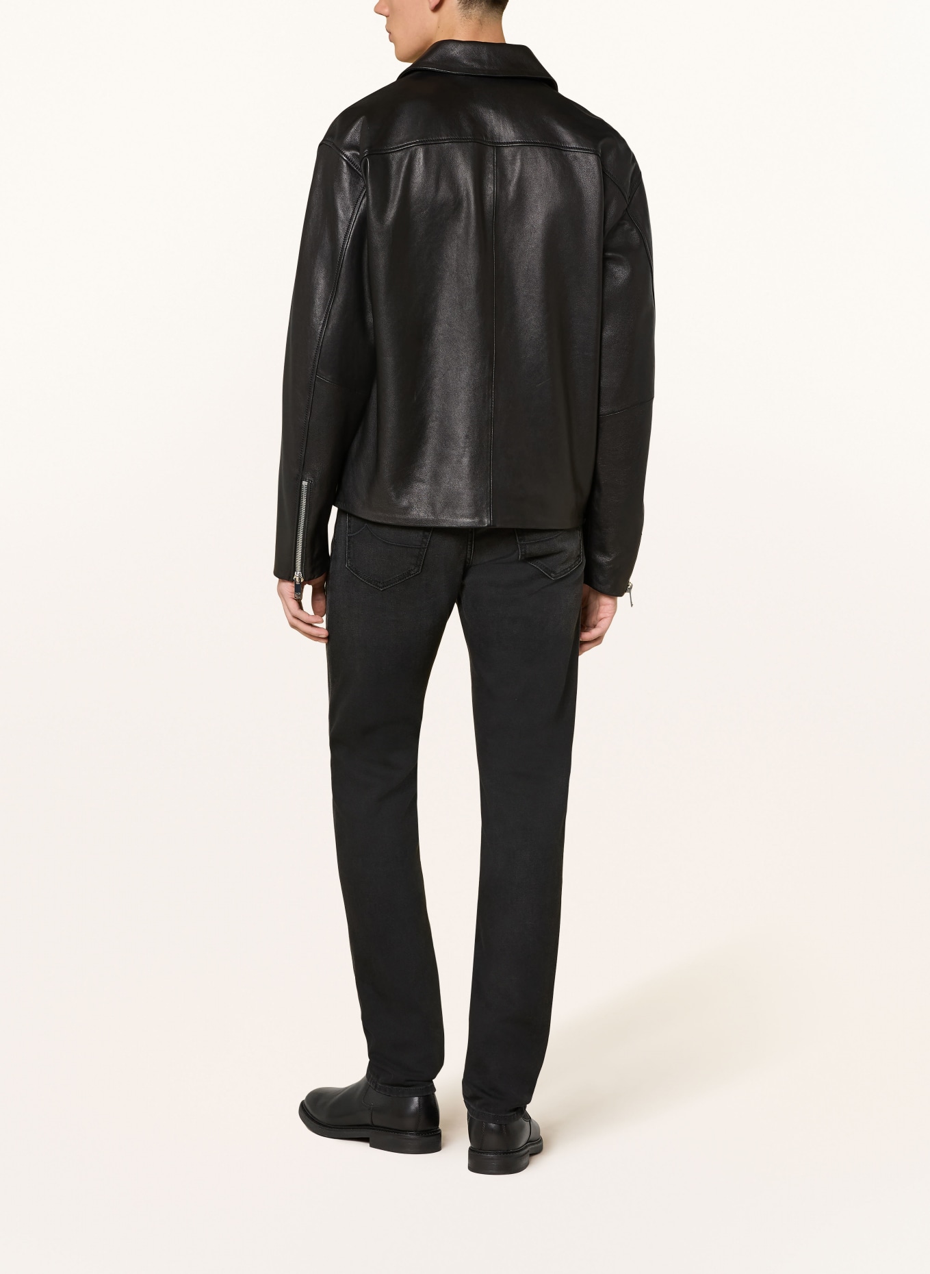 JACOB COHEN Džíny BARD Slim Fit: 500D DARK BLACK