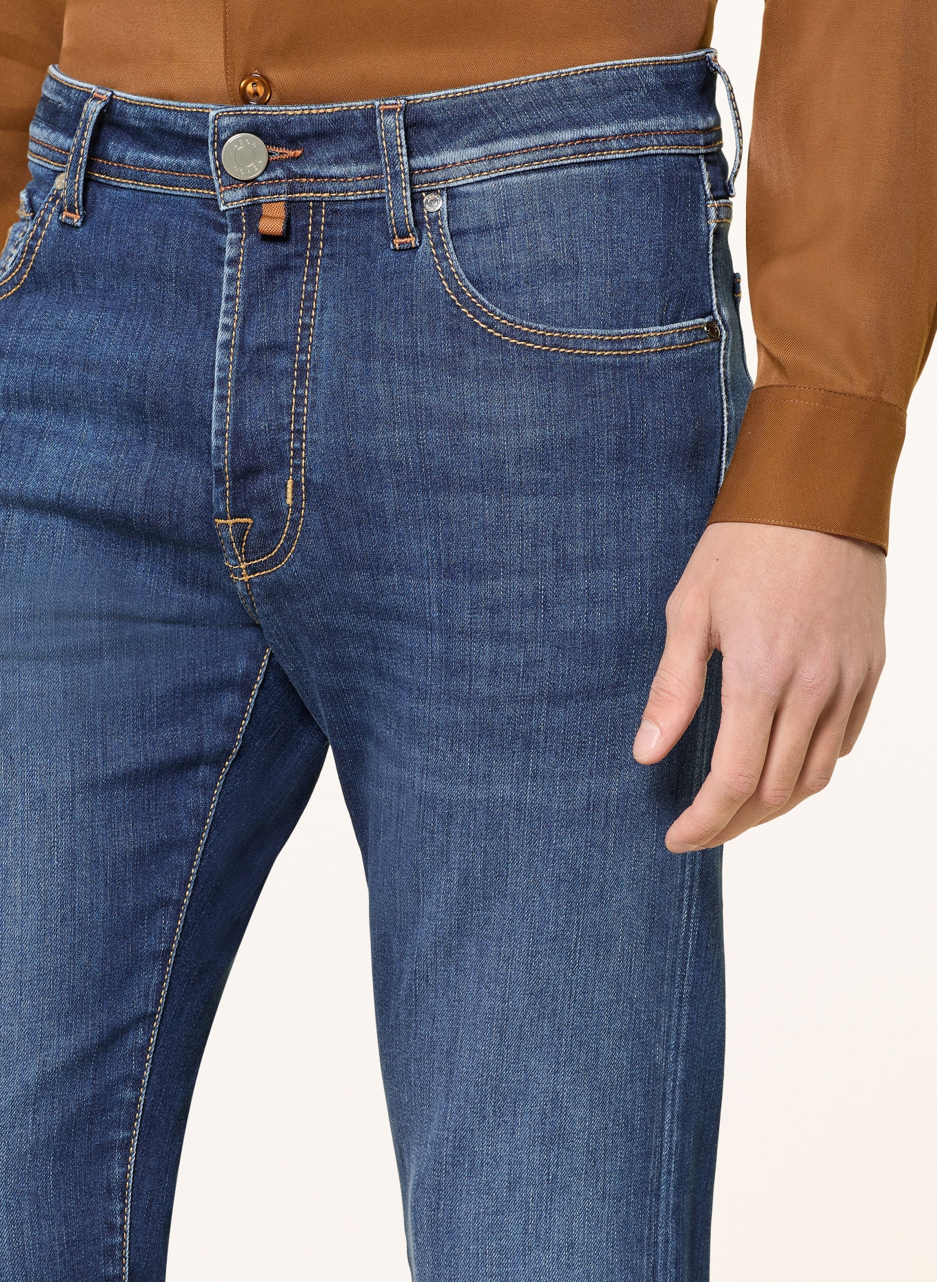 JACOB COHEN Džíny BARD Slim Fit: 200D MEDIUM BLUE