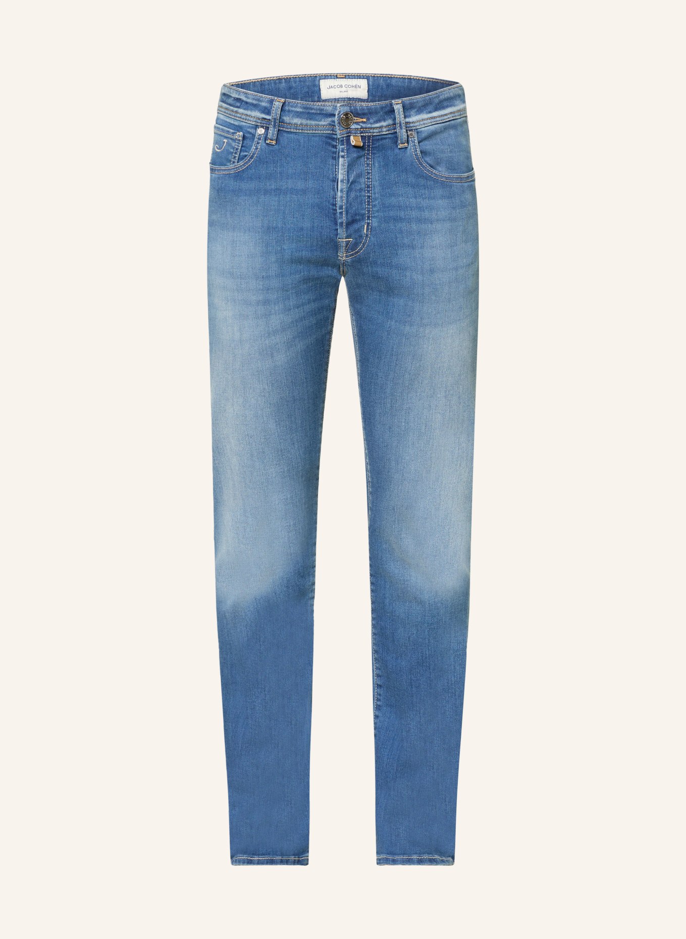 JACOB COHEN BARD Slim Fit Jeans: 300D Light Blue