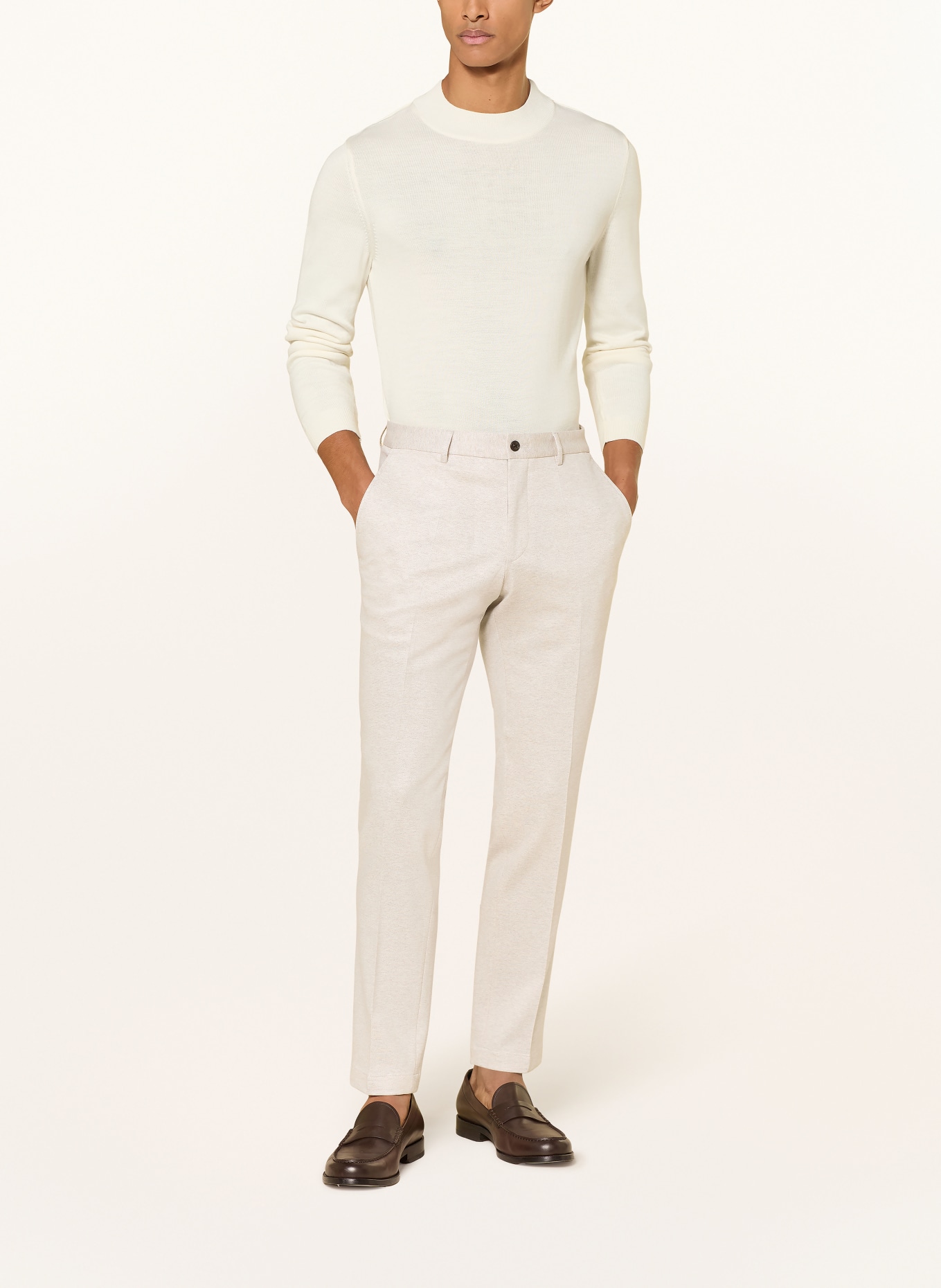 ROY ROBSON Anzughose Extra Slim Fit: B250 Light Brown