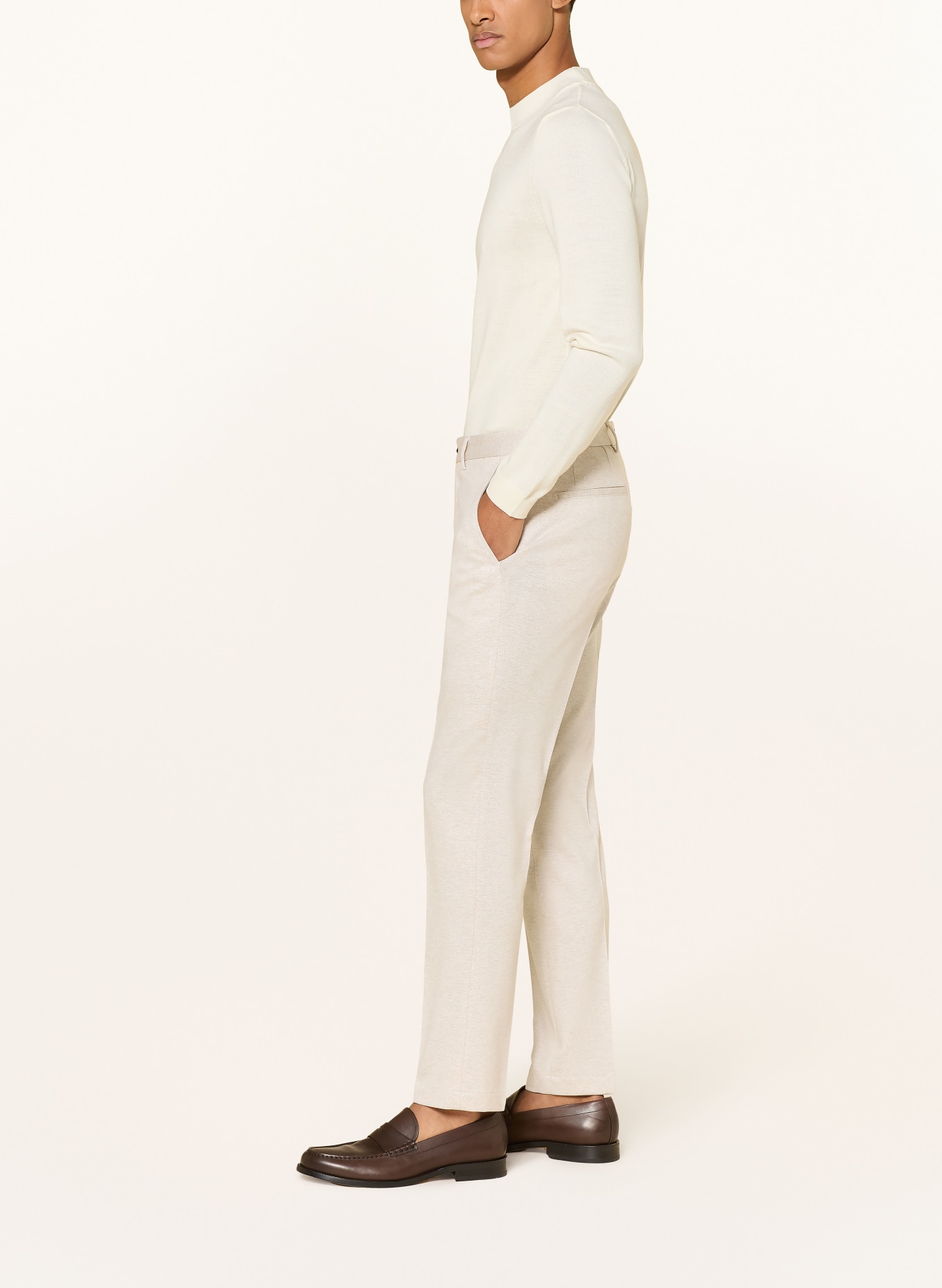 ROY ROBSON Anzughose Extra Slim Fit: B250 Light Brown