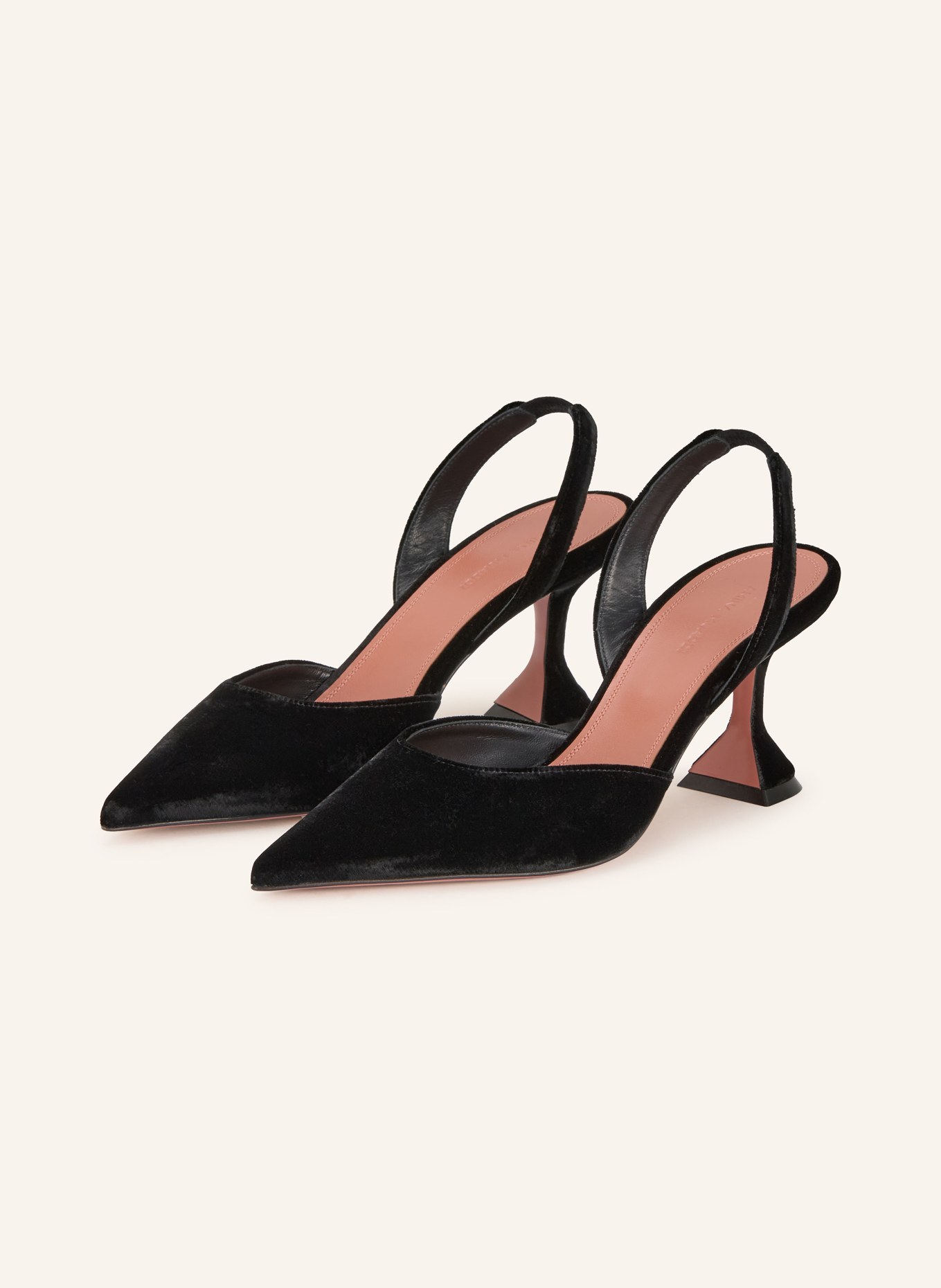 AMINA MUADDI Slingpumps HOLLI: SCHWARZ
