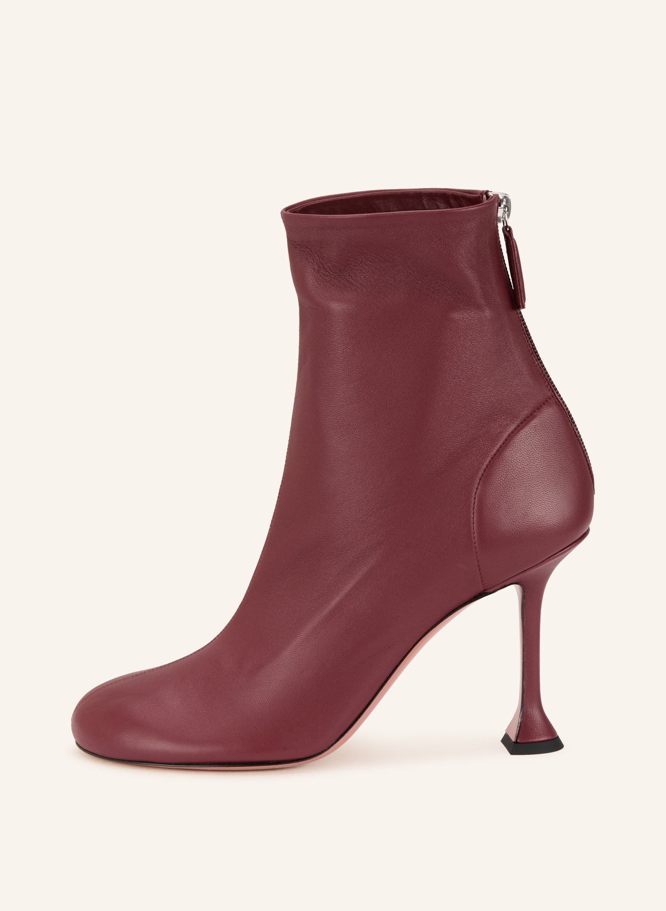 AMINA MUADDI Stiefeletten: DUNKELROT