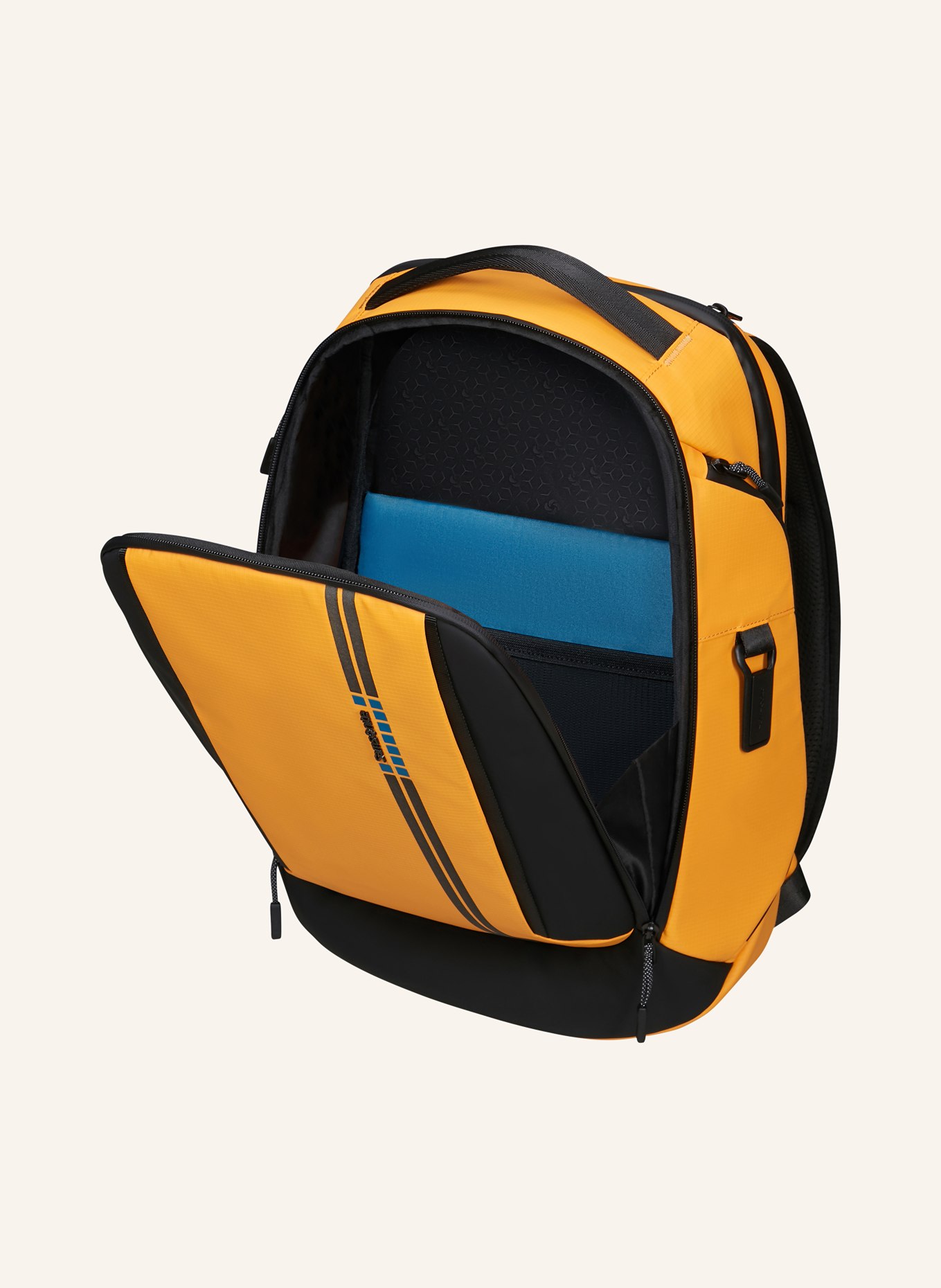 Samsonite Rucksack ACTIVE ROAD 20 l mit Laptop-Fach: GELB / SCHWARZ