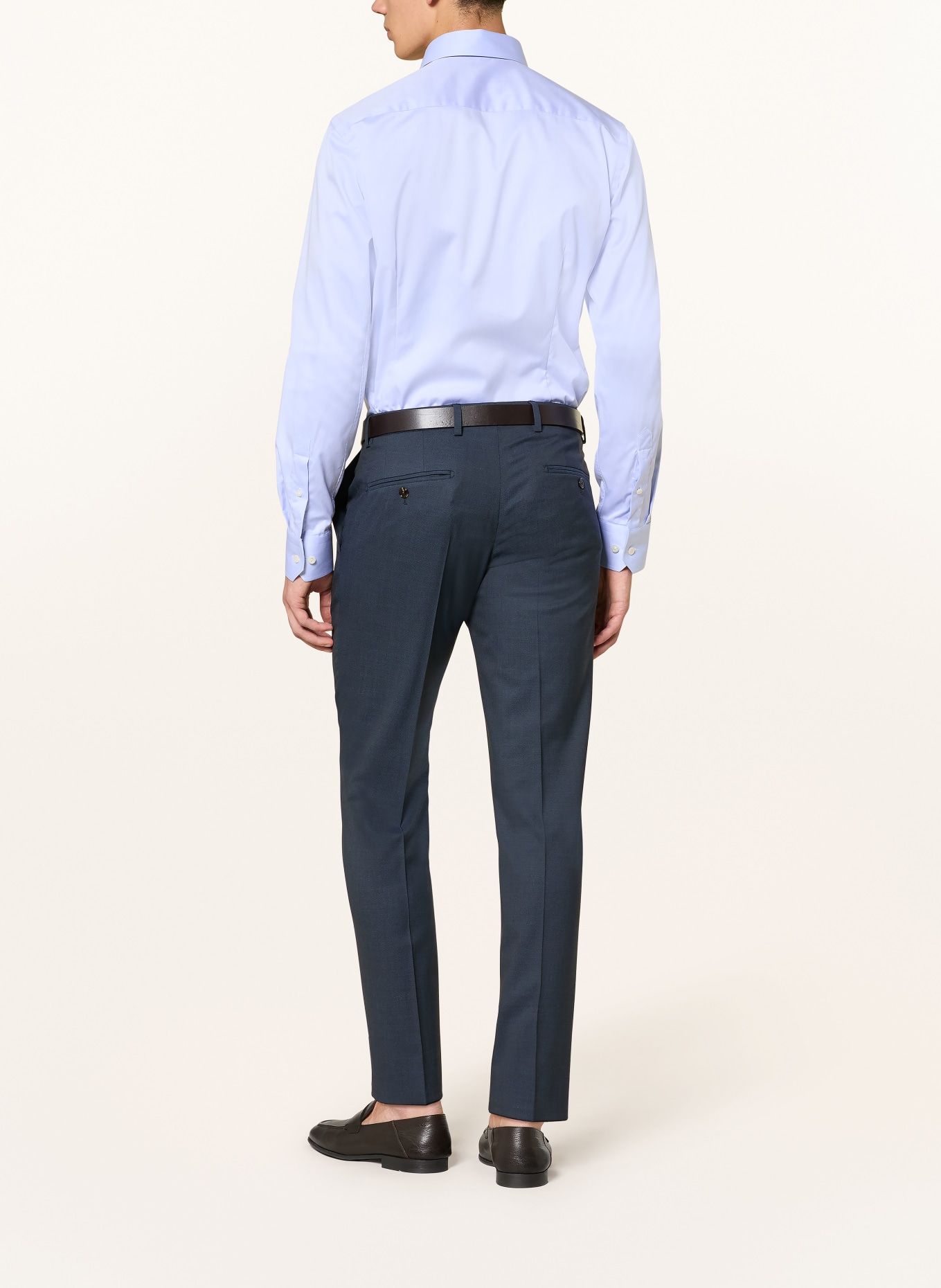 ETON Shaped Fit Shirt: LIGHT BLUE