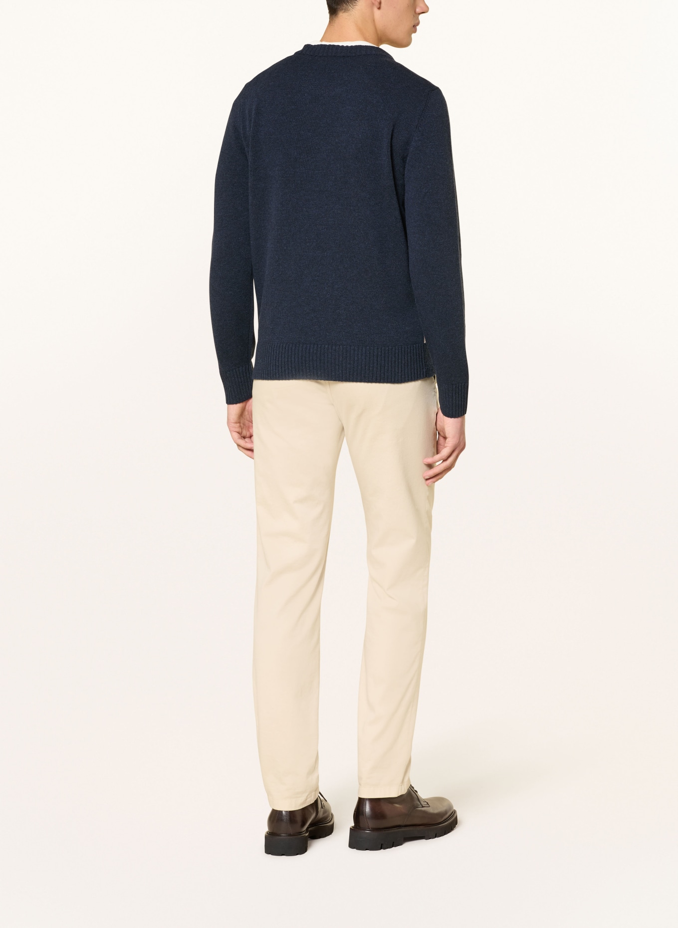 MAERZ MUENCHEN sweater: DARK BLUE