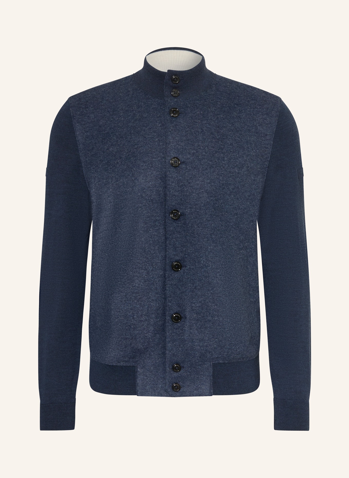 MAERZ MUENCHEN cardigan: DARK BLUE