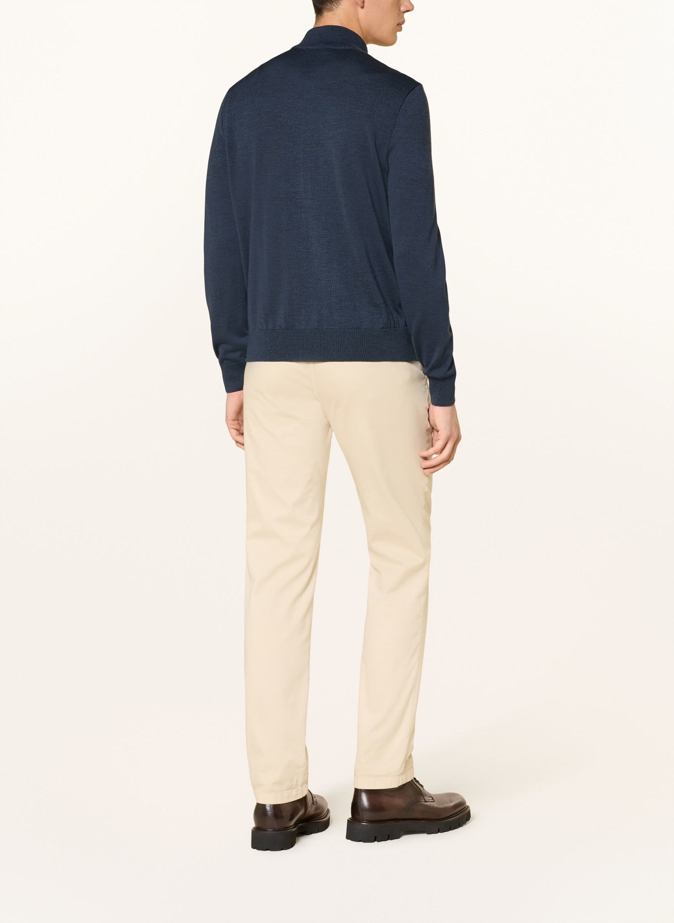 MAERZ MUENCHEN cardigan: DARK BLUE