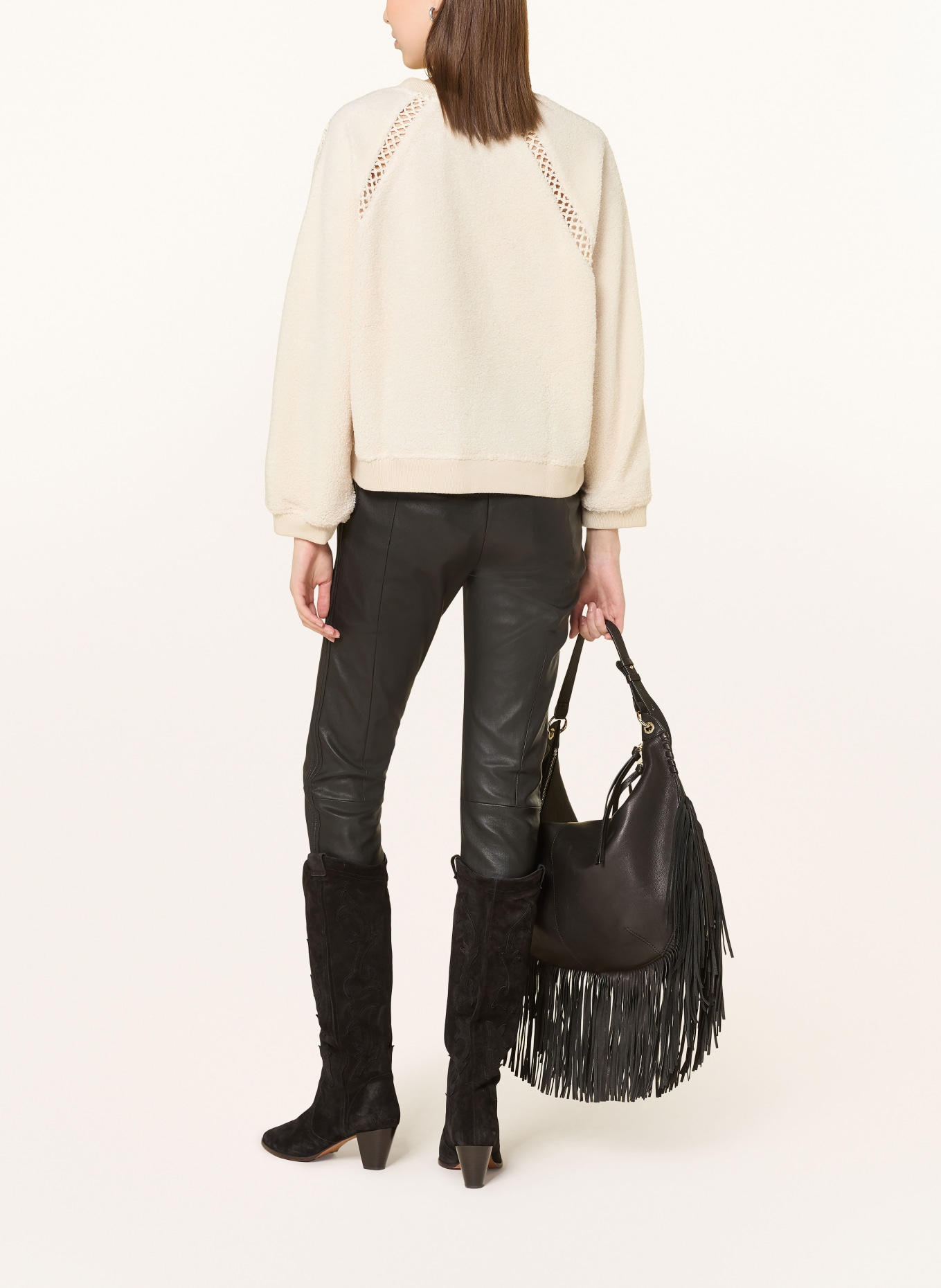 ba&sh Mikina SWEET: REŽNÁ