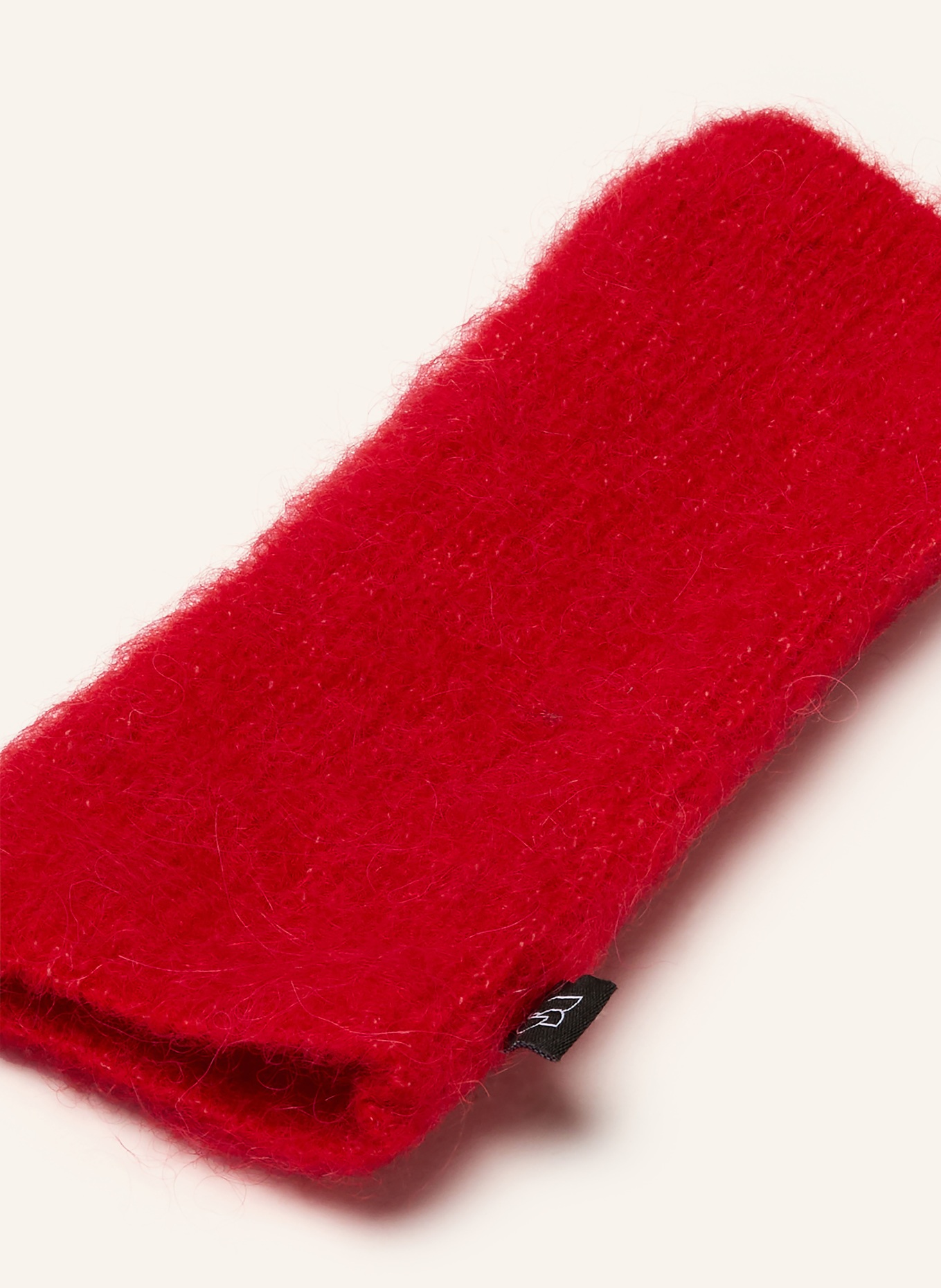 ba&sh Manžety SHIVA z alpaky: ČERVENÁ
