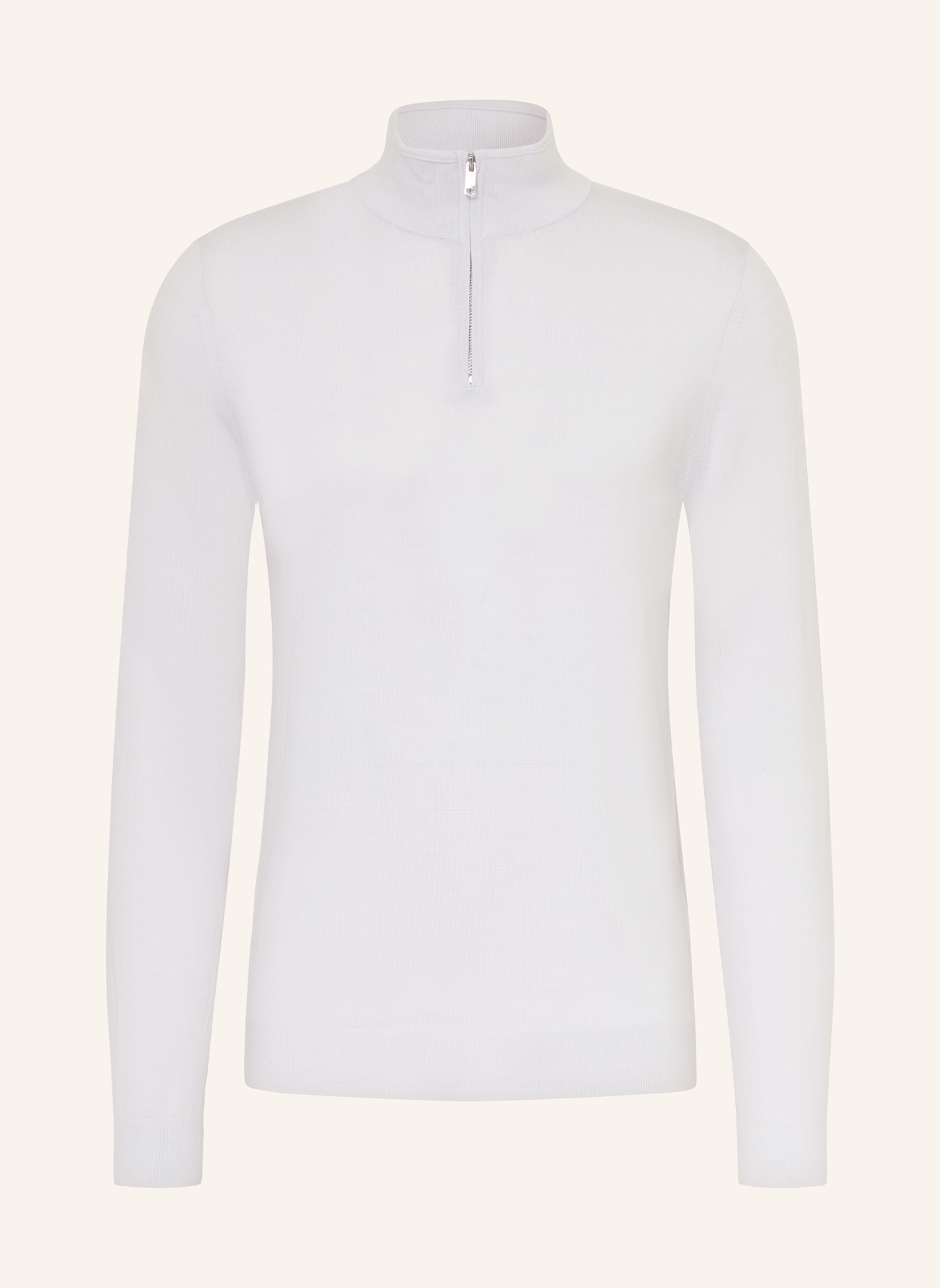 REISS Troyer BLACKHALL aus Merinowolle: BLAUGRAU