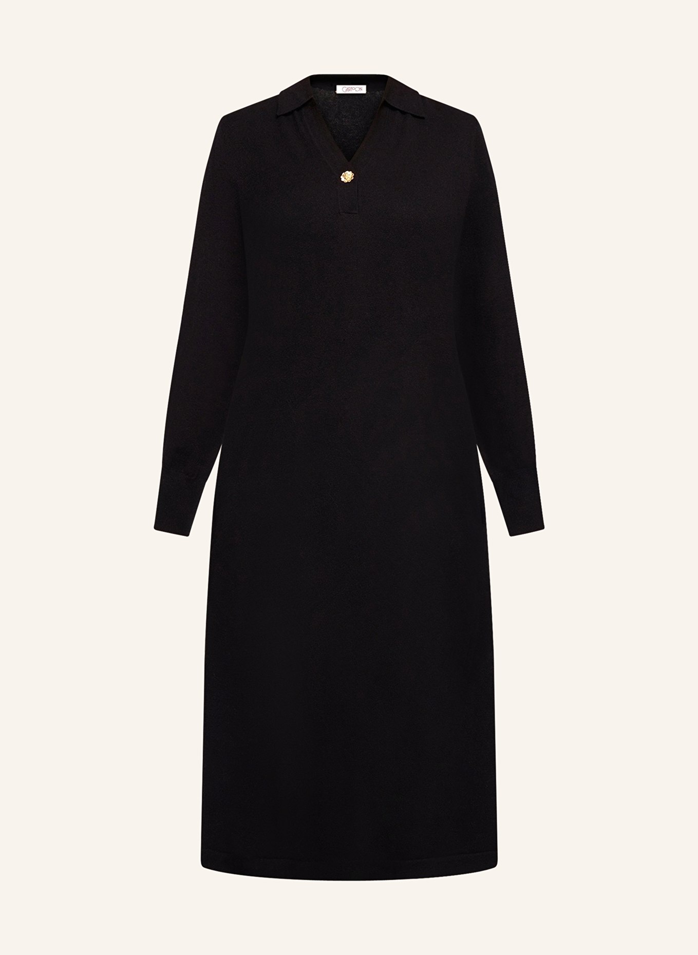 CARTOON sukienka z dzianiny: CZARNY