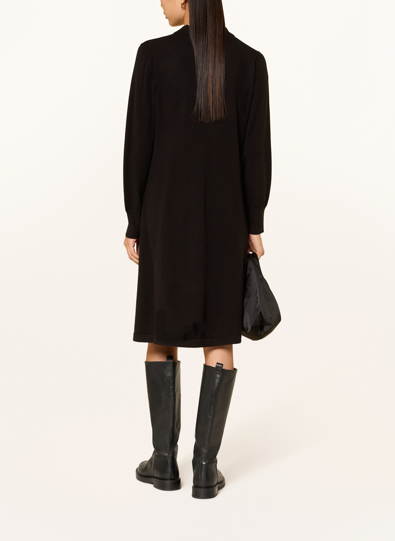 CARTOON sukienka z dzianiny: CZARNY