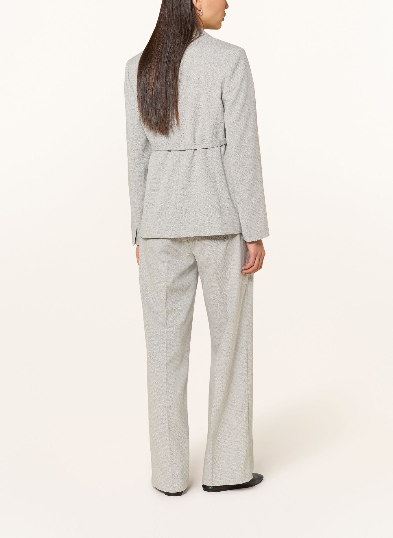 someday Marlenehose CATSBY TEXTURE: HELLGRAU