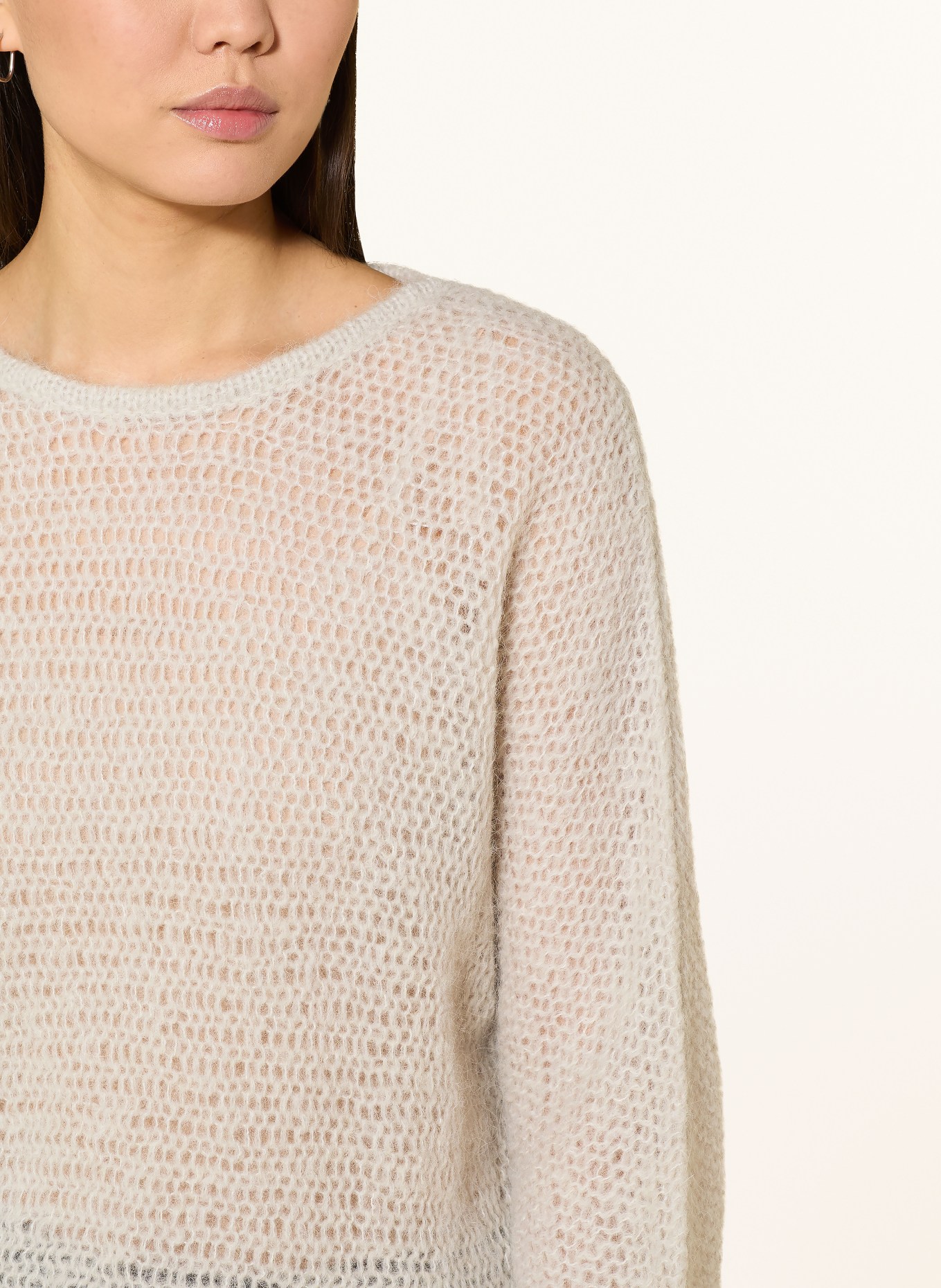 someday Pullover TALUME mit Alpaka: HELLGRAU