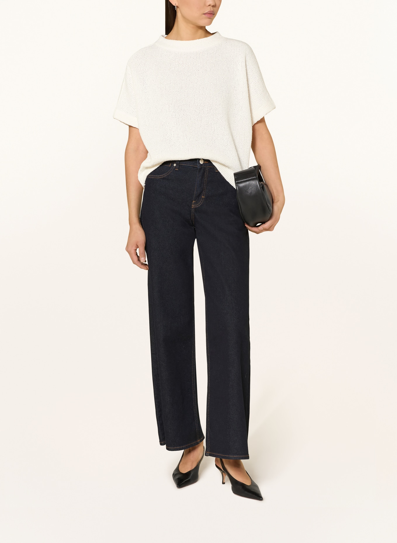 someday Pull en maille ULANO: BLANC