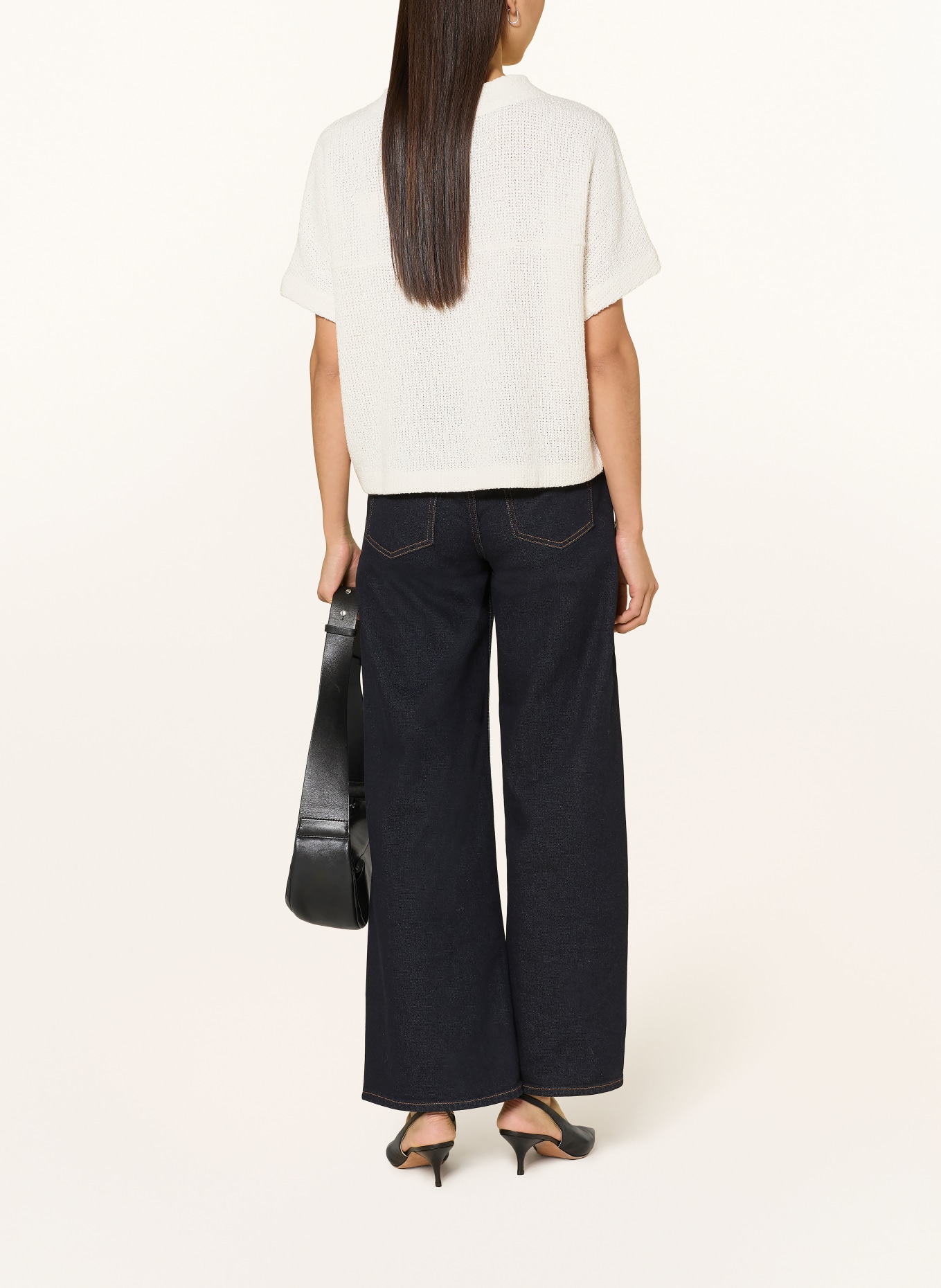 someday Pull en maille ULANO: BLANC