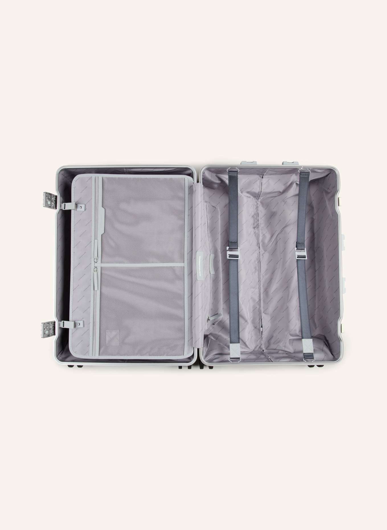 KAPTEN & SON HEATHROW CHECK-IN trolley: SILVER