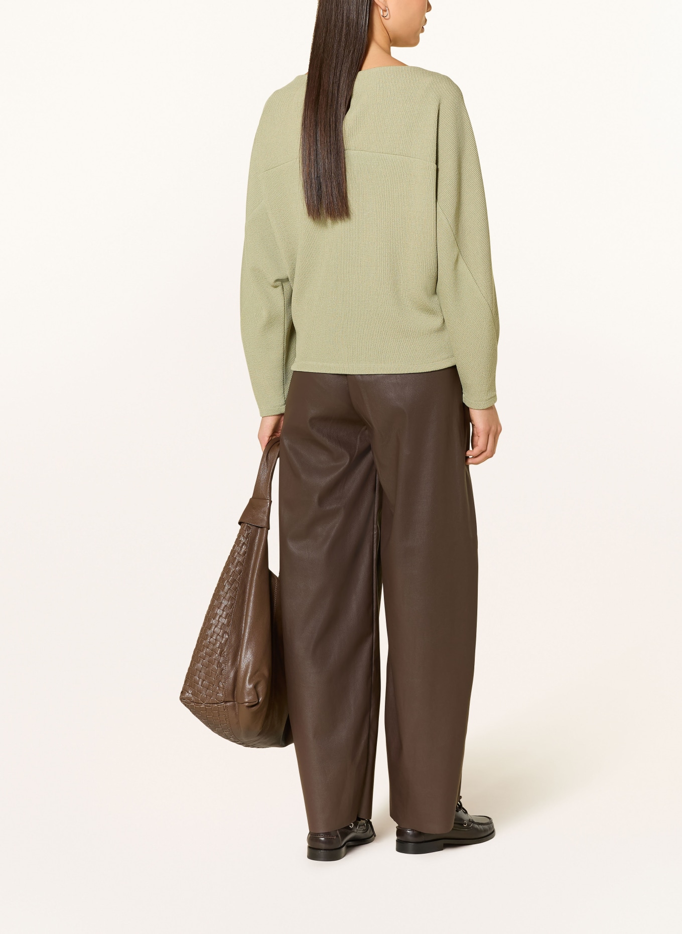 OPUS Pullover GLUFFI: HELLGRÜN