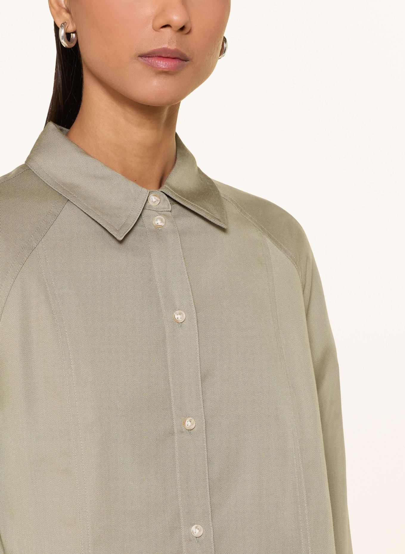 OPUS Košile FAMRA: OLIVOVÁ