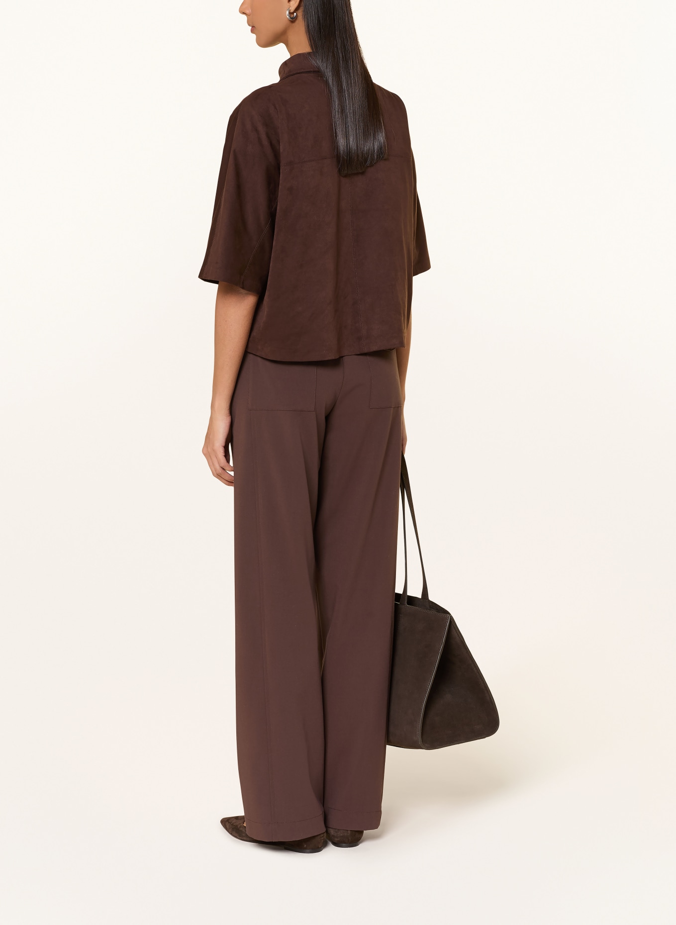 OPUS Hose MELANE BLOOM: DUNKELBRAUN