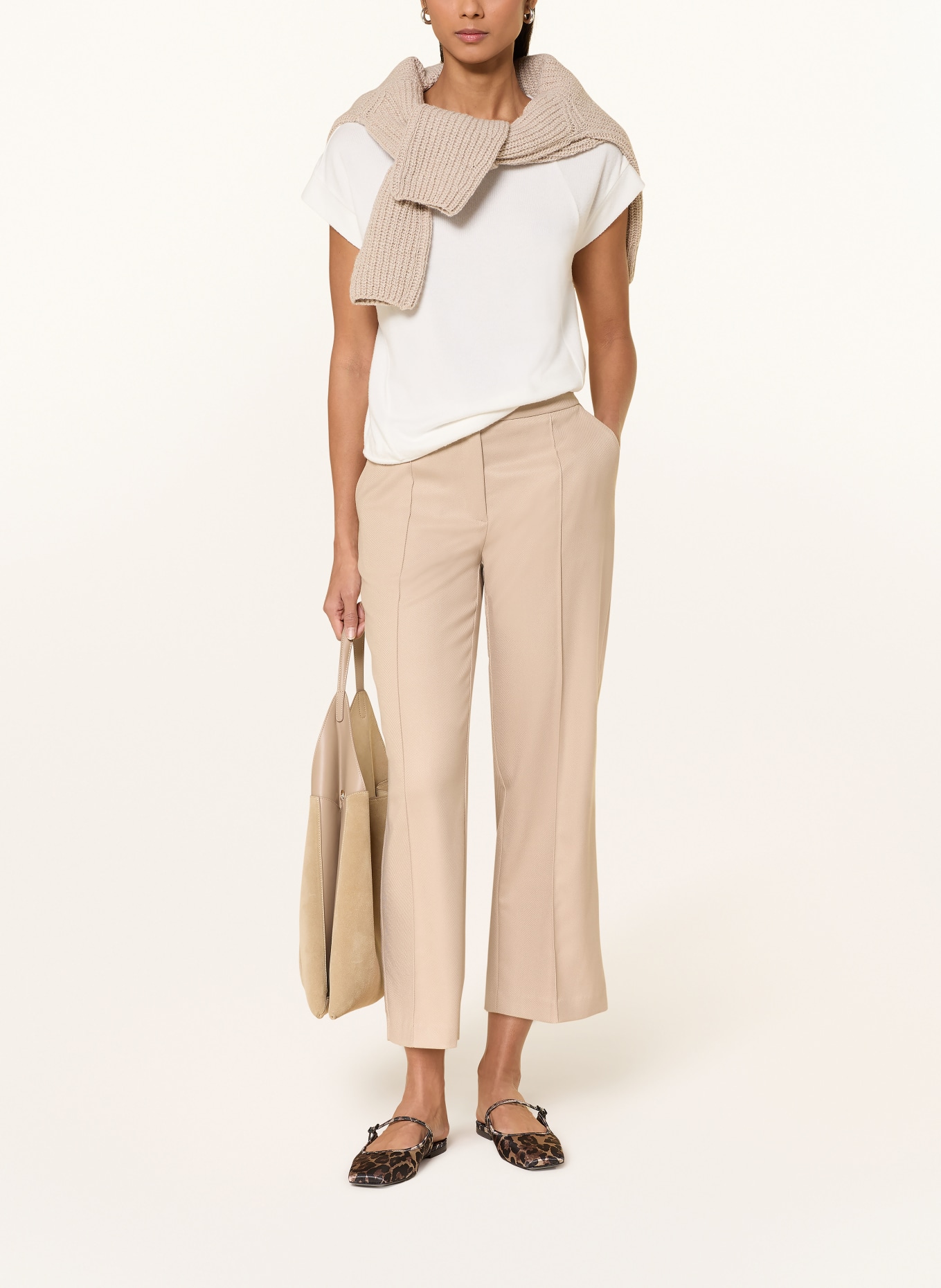 OPUS 7/8-Hose MELANE SOFT: BEIGE