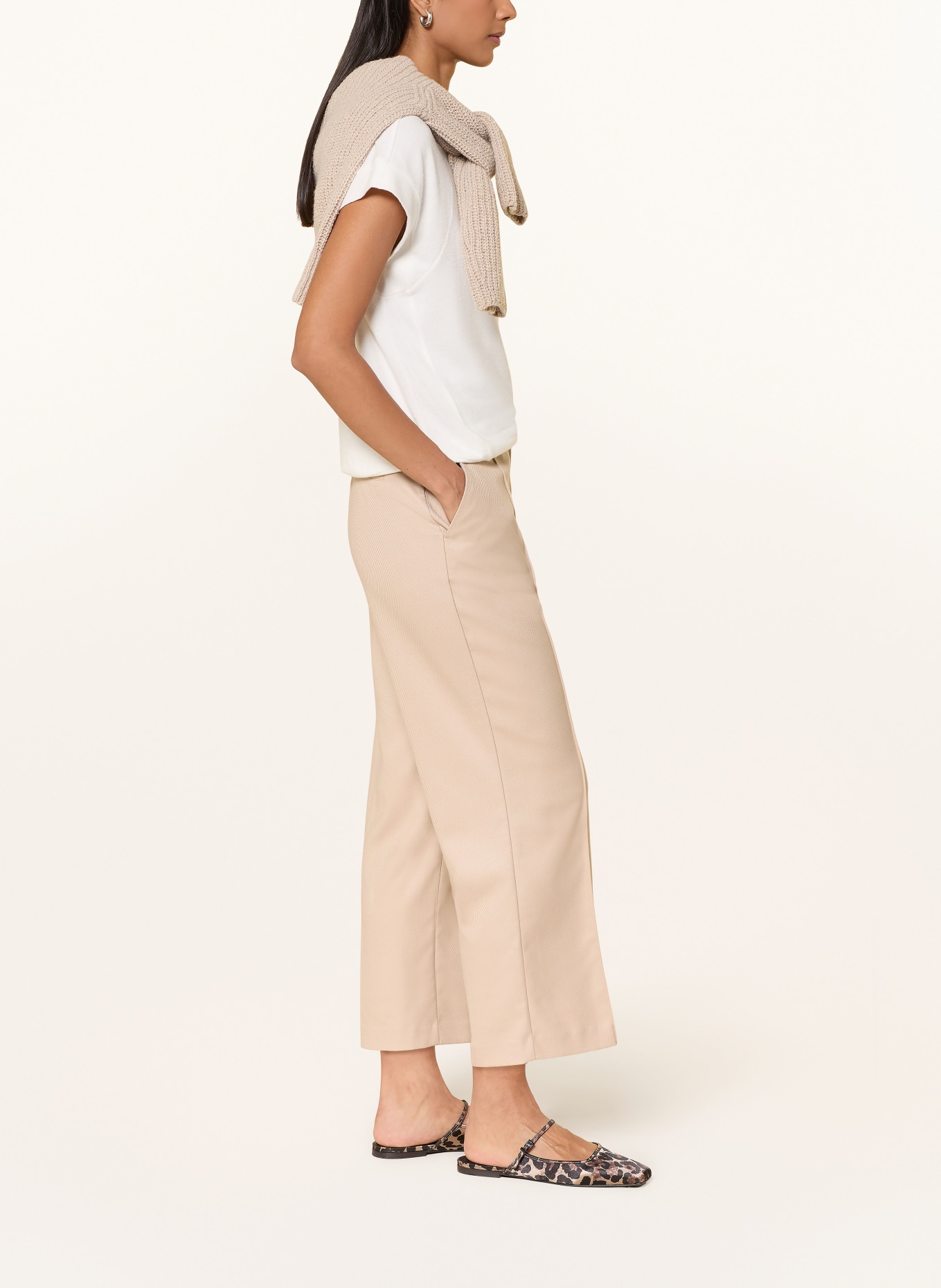 OPUS 7/8-Hose MELANE SOFT: BEIGE