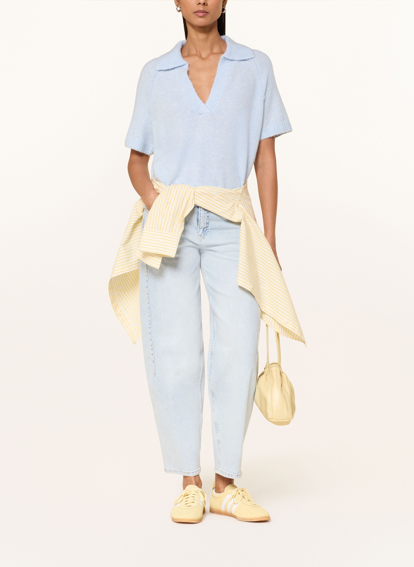 OPUS Jean mom LOLAH JOY: 70346 light joy blue