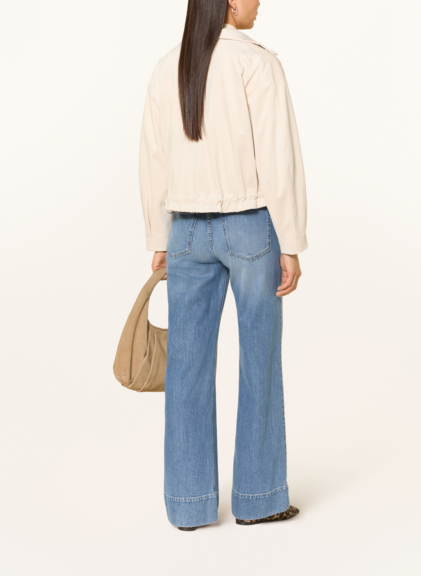 OPUS Wide Leg Jeans MIVA COMFY: 70344 mid comfy blue