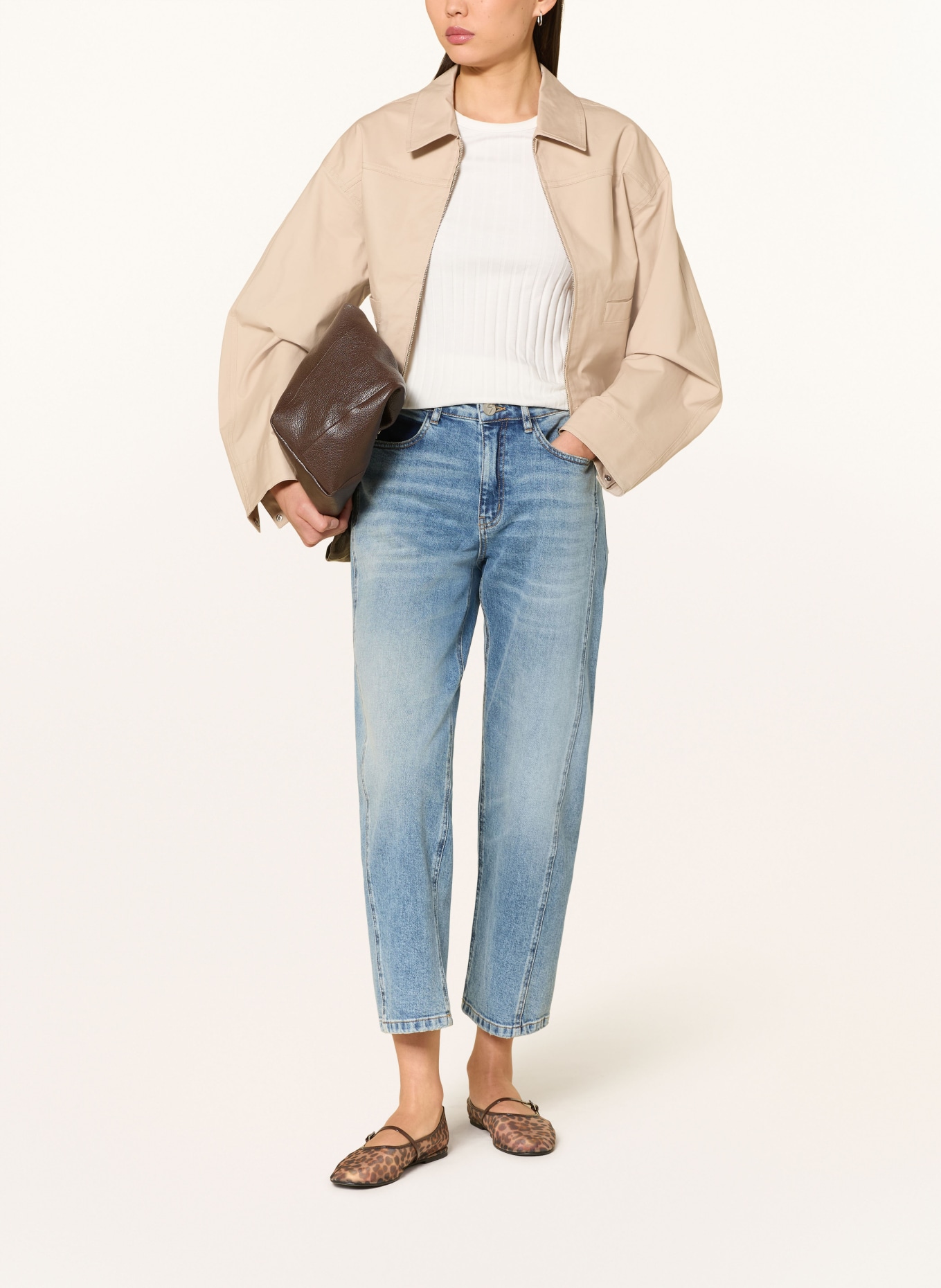 OPUS 7/8 jeans LISSIE SALT: 70351 light relaxed blue