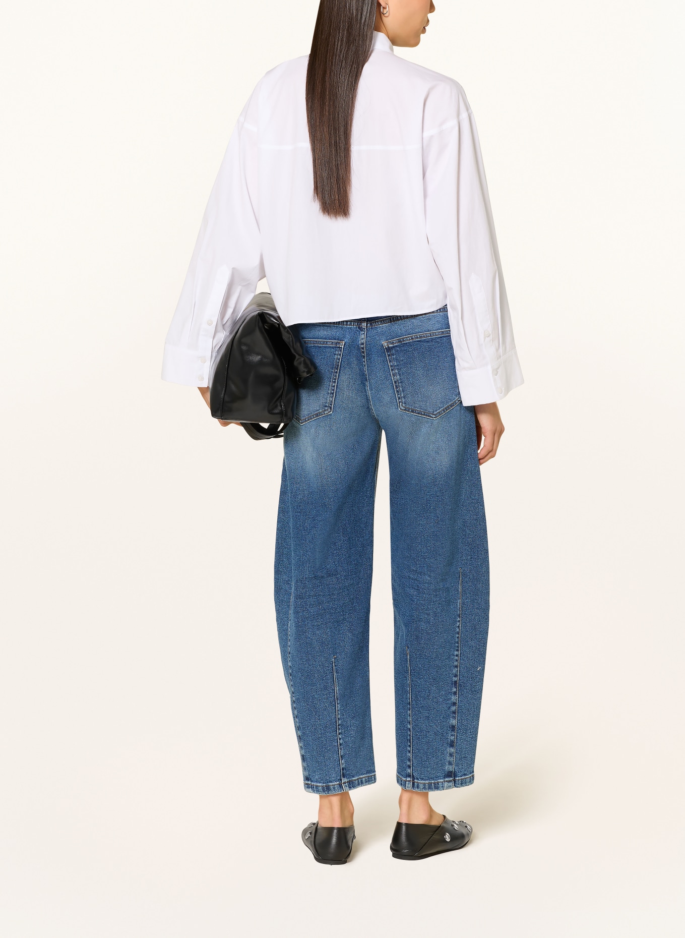 OPUS Barrel Jeans LISSIE BOLD: 70352 mid sea blue