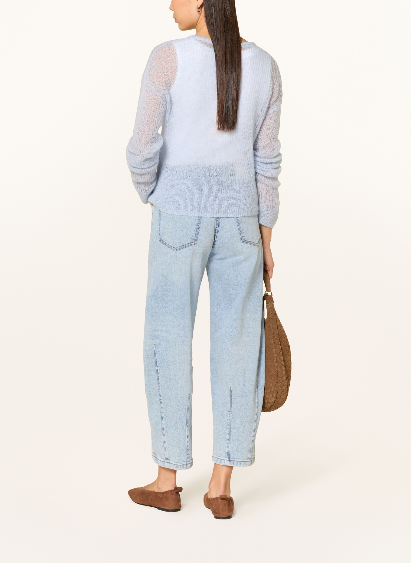 OPUS Barrel Jeans LISSIE BOLD: 70357 light air blue