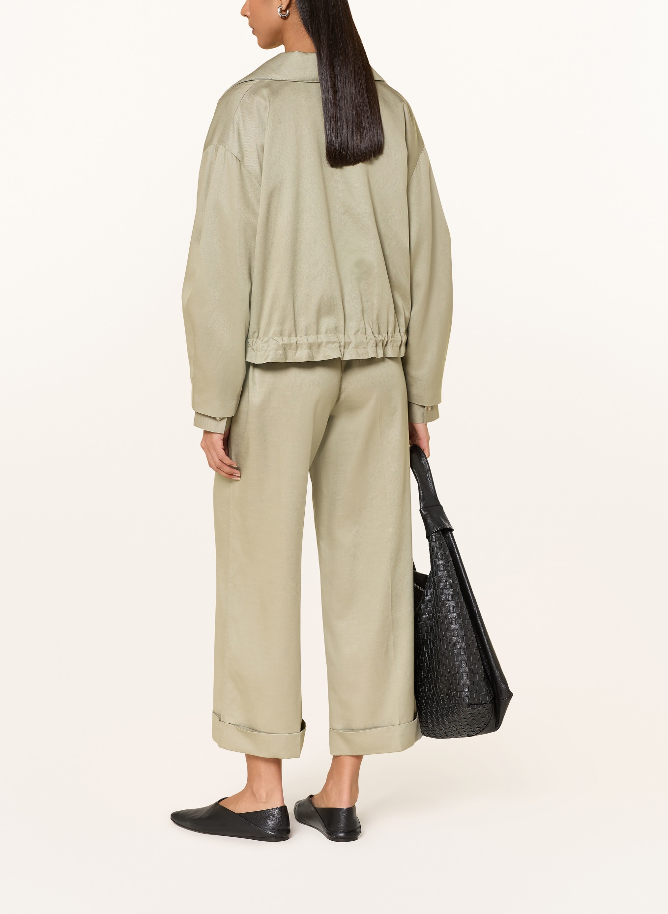 OPUS 7/8-Hose MEERI BLOOM: OLIV