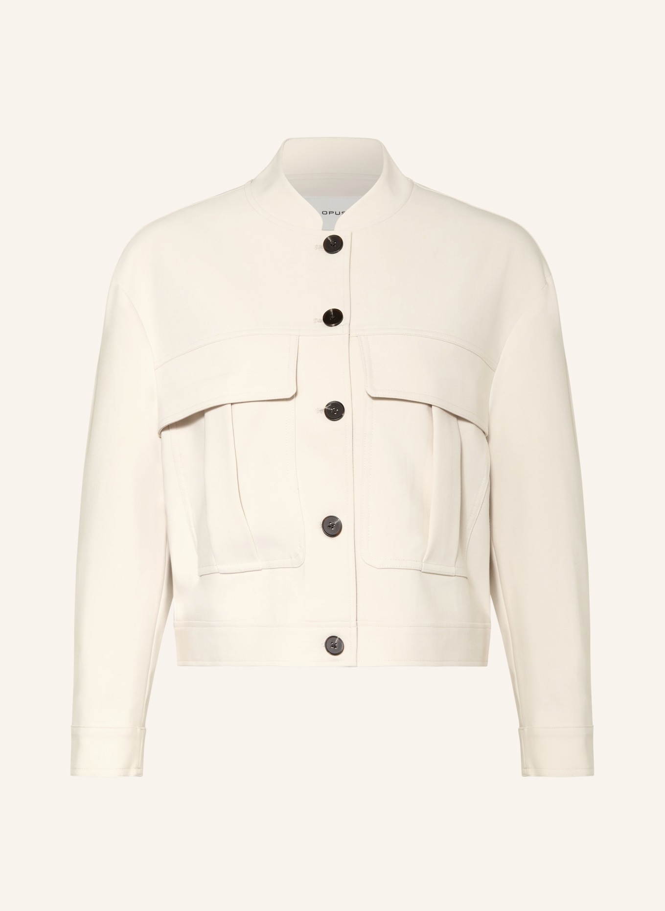OPUS Kastenjacke JALENA: CREME