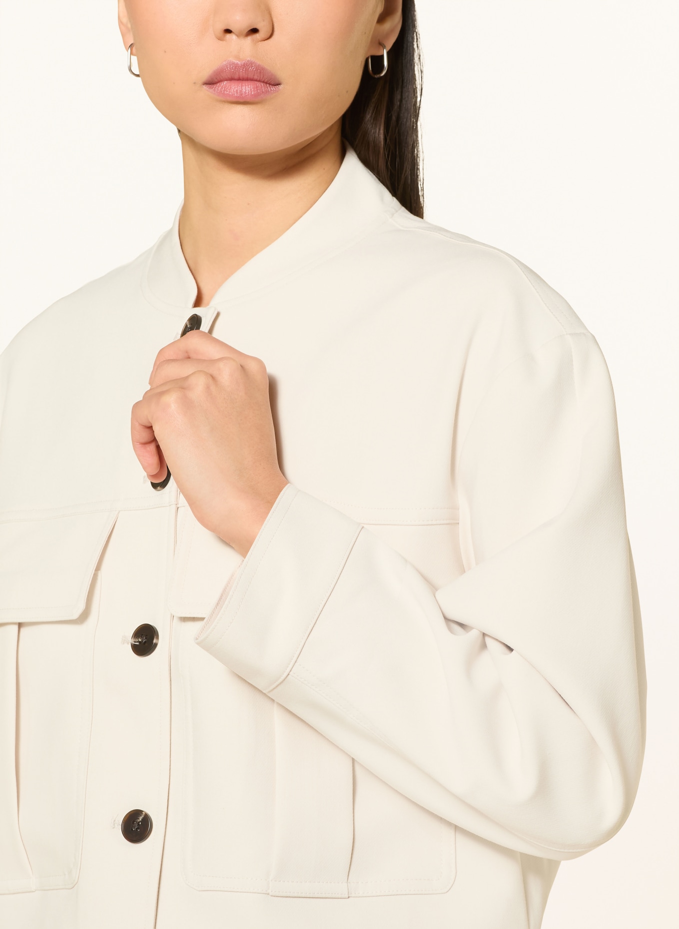 OPUS Kastenjacke JALENA: CREME