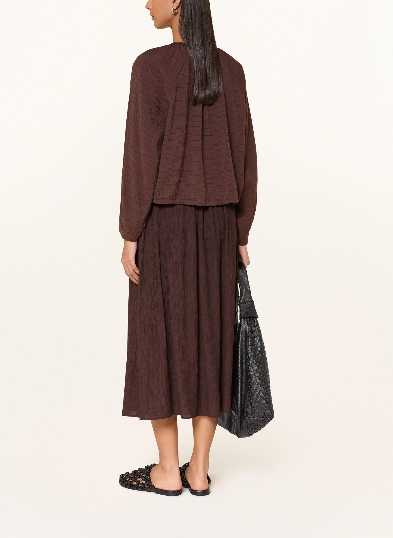 OPUS Bluzka FIRENE: CIEMNOBRĄZOWY