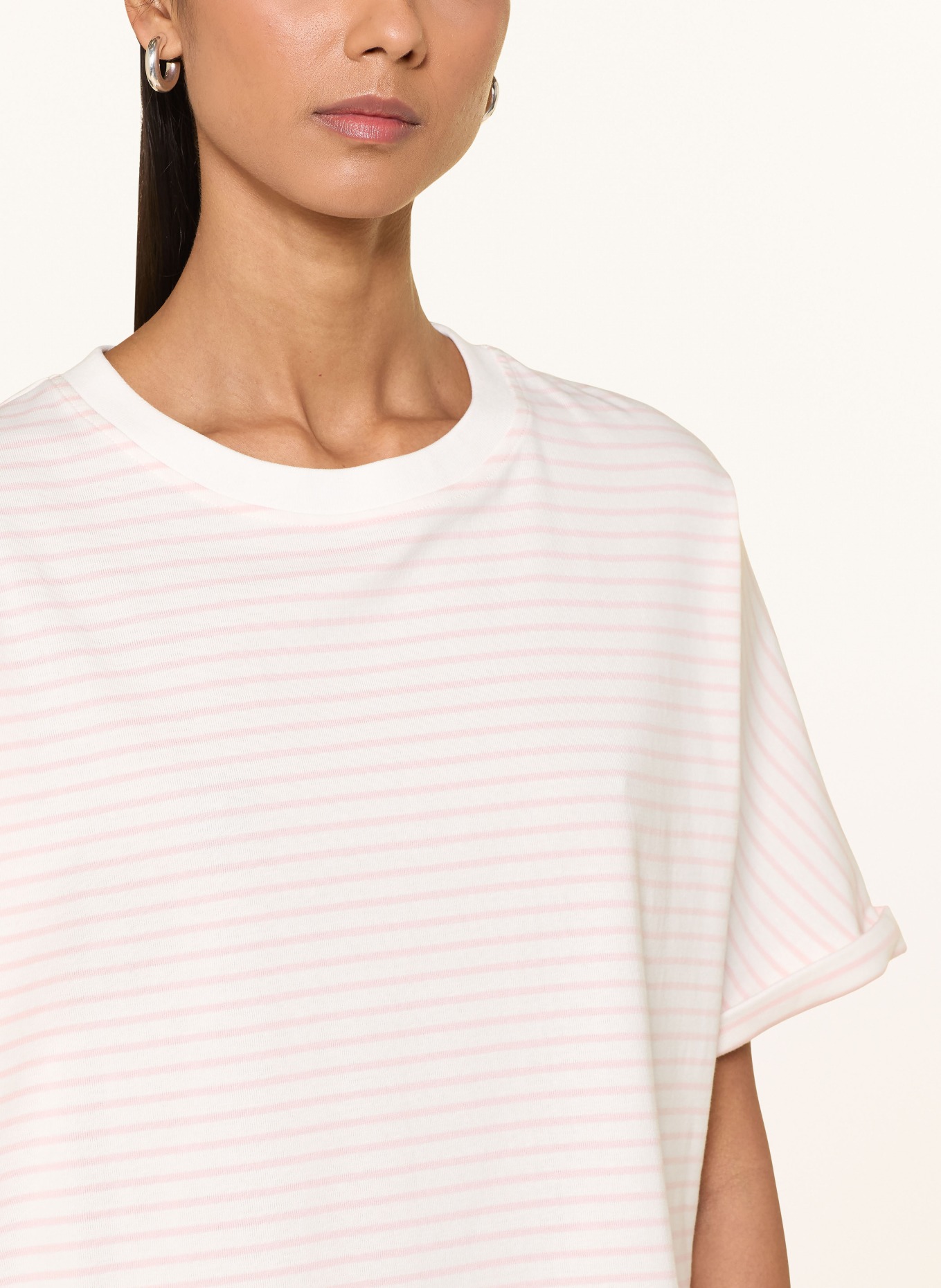 OPUS Koszulka SOTEL: BIAŁY / JASNORÓŻOWY