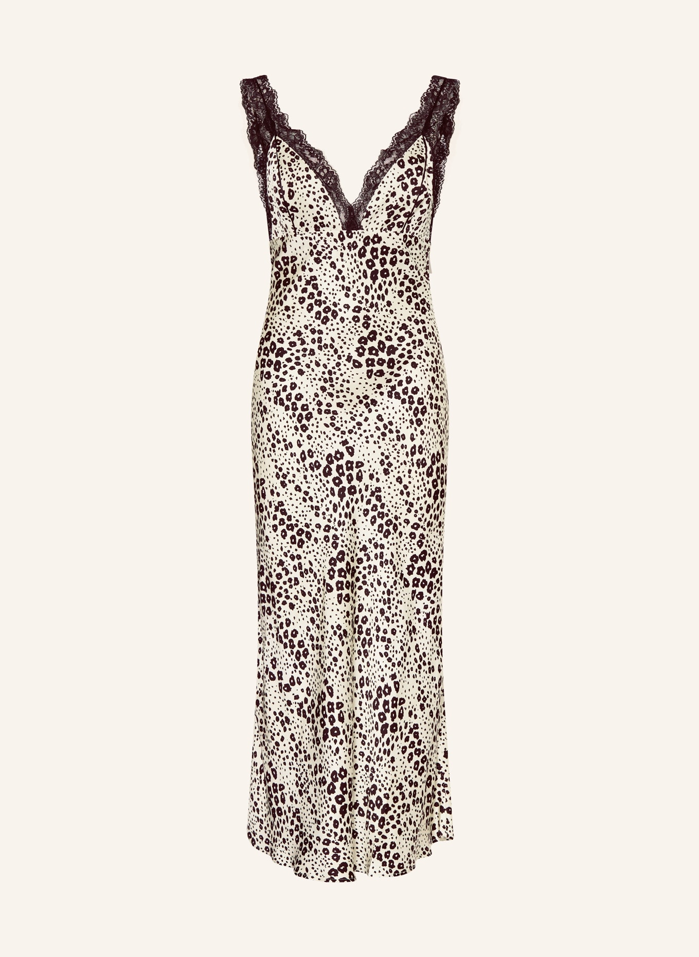 CLAUDIE PIERLOT sukienka: JASNOŻÓŁTY / CZARNY