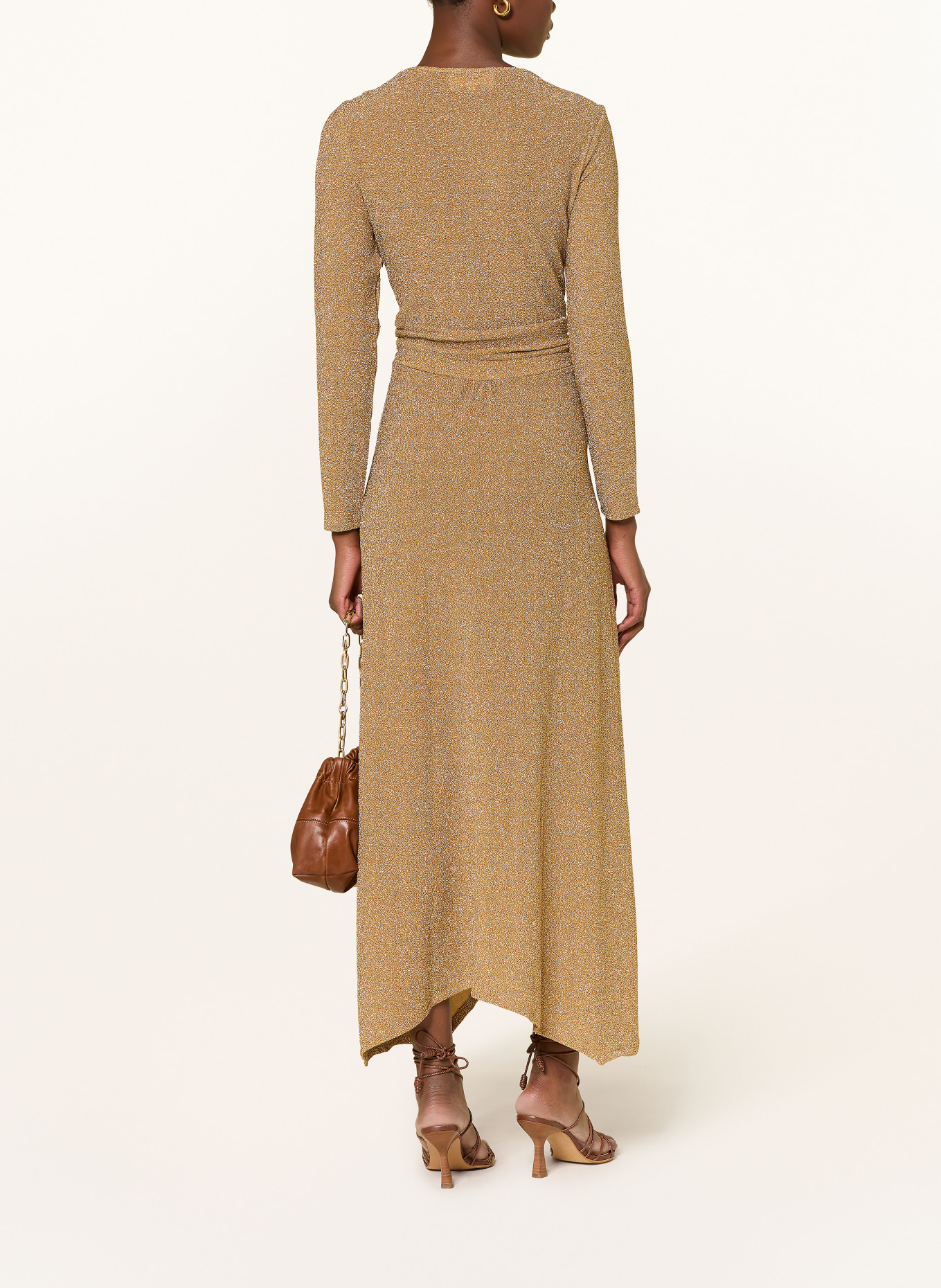 ba&sh Šaty BRADY: ZLATÁ