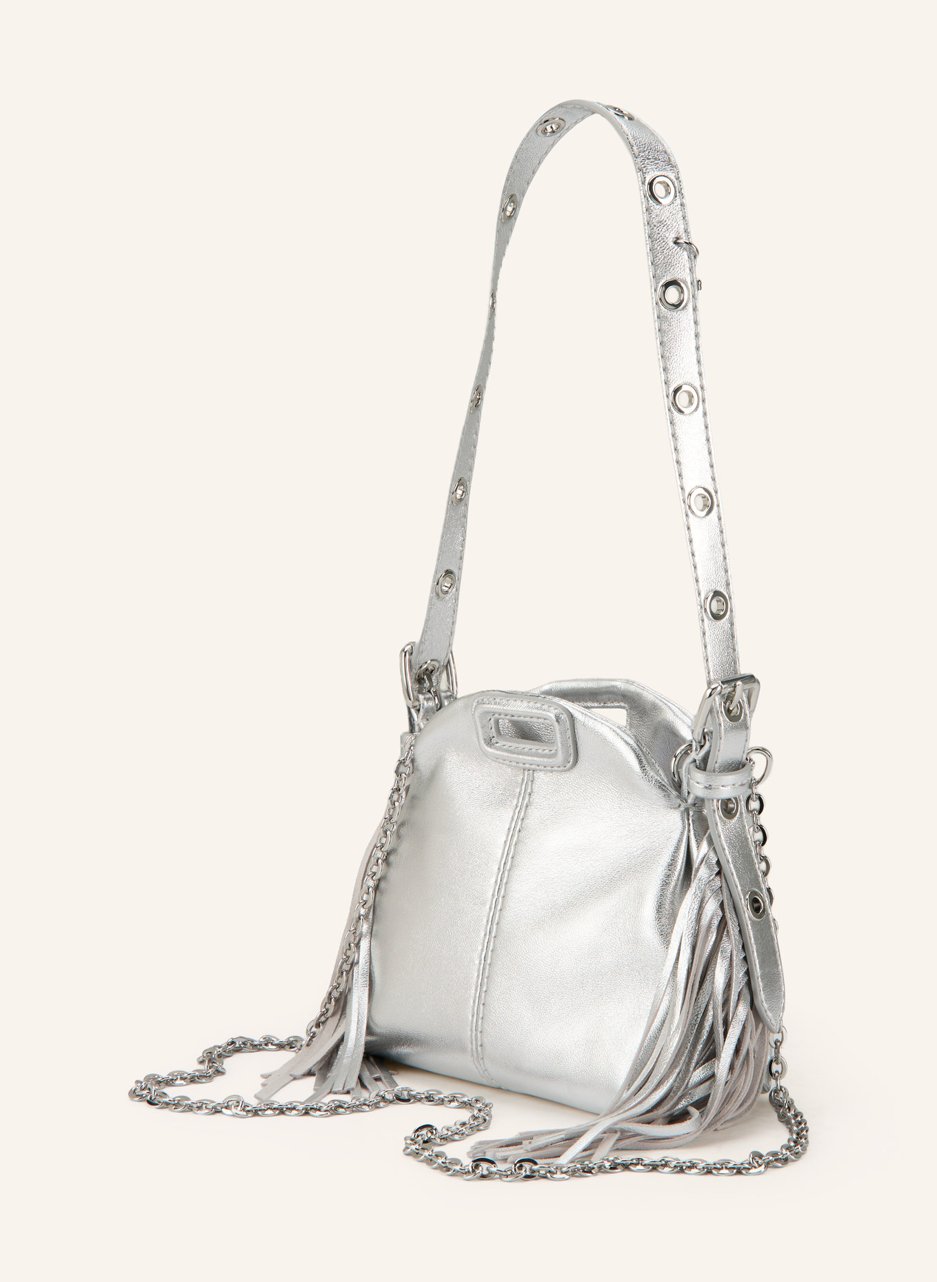 maje torebka: SREBRNY