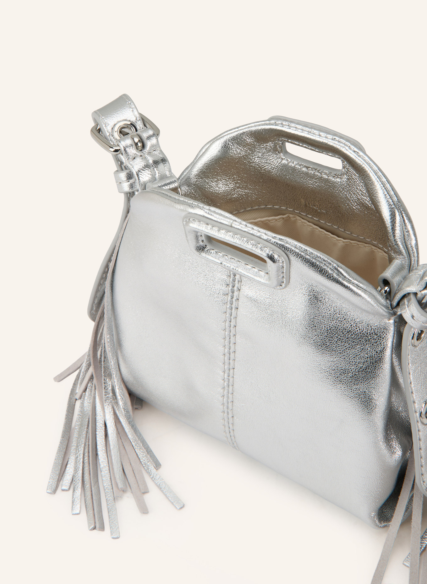 maje torebka: SREBRNY