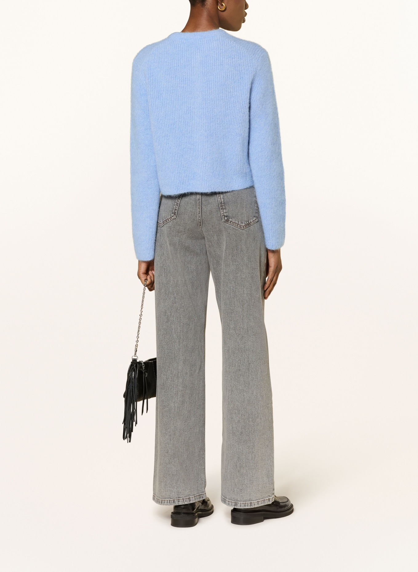 maje Sweter z alpaki: JASNONIEBIESKI