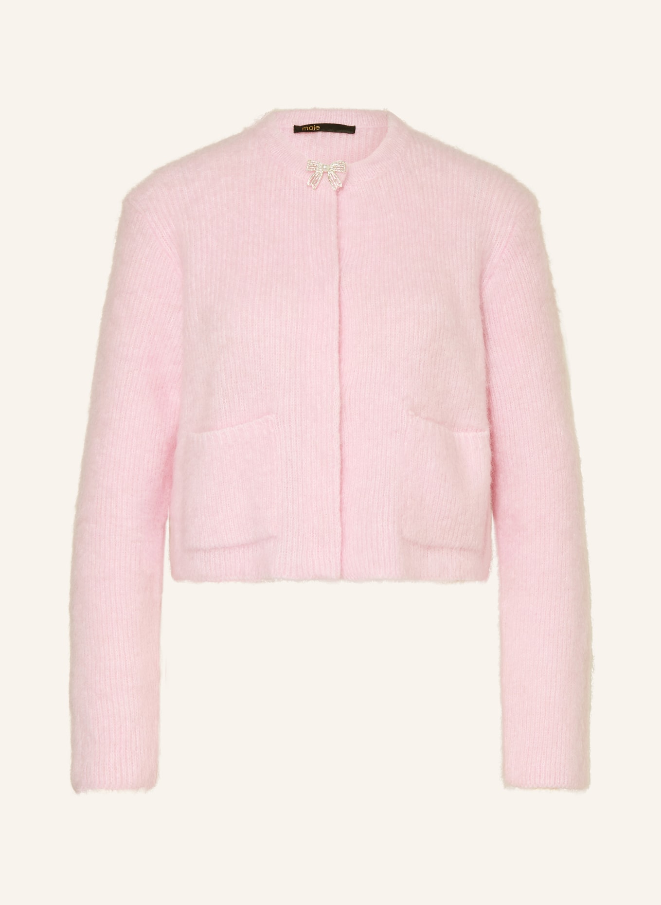 maje Sweter z alpaki: RÓŻOWY