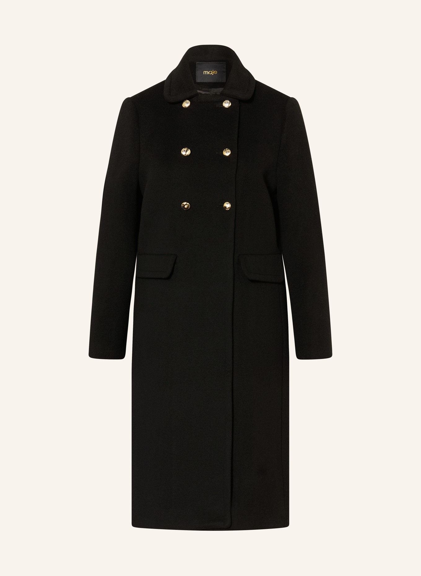 maje Cabanmantel: SCHWARZ