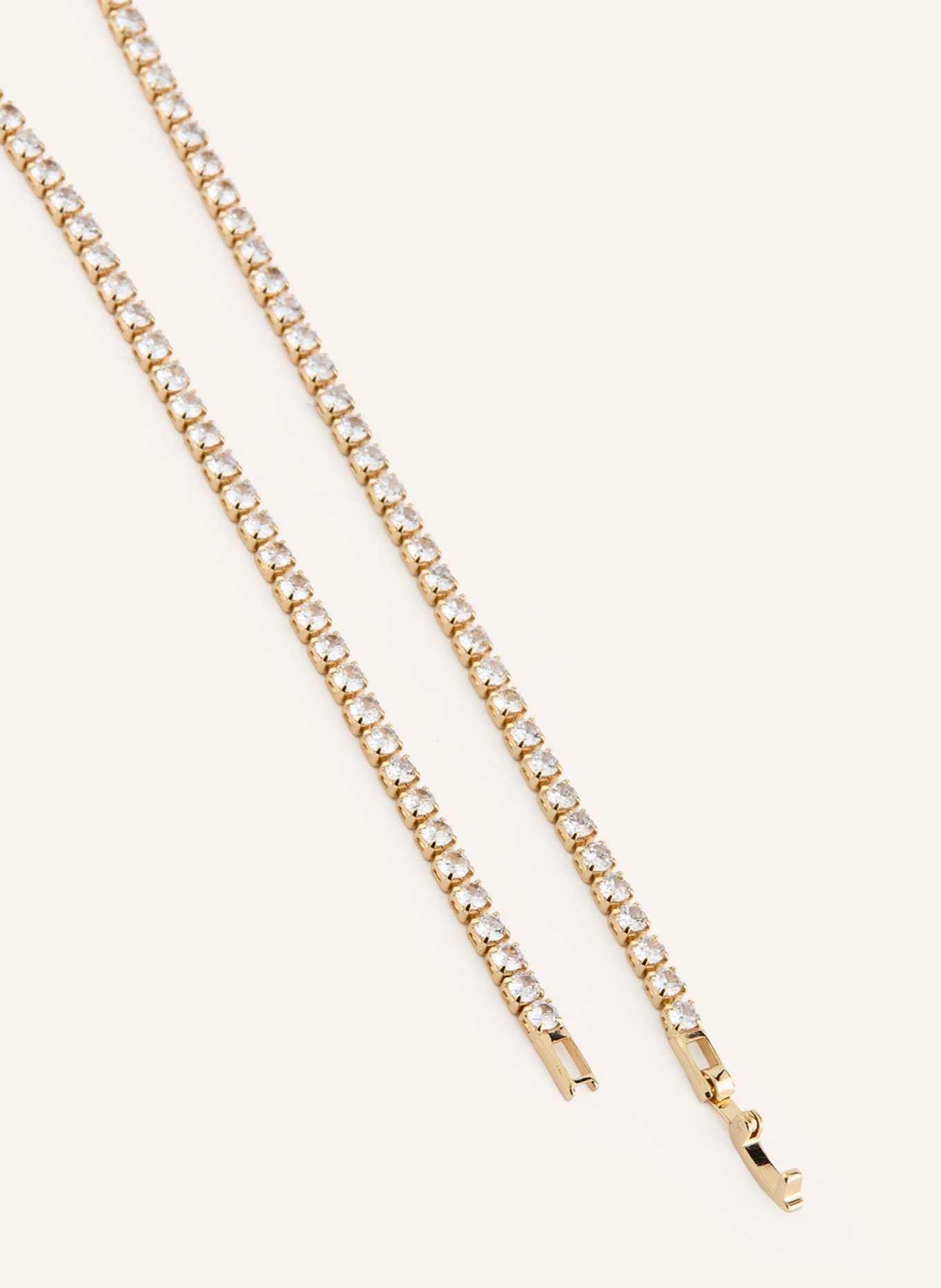 maje Halskette: GOLD / WEISS