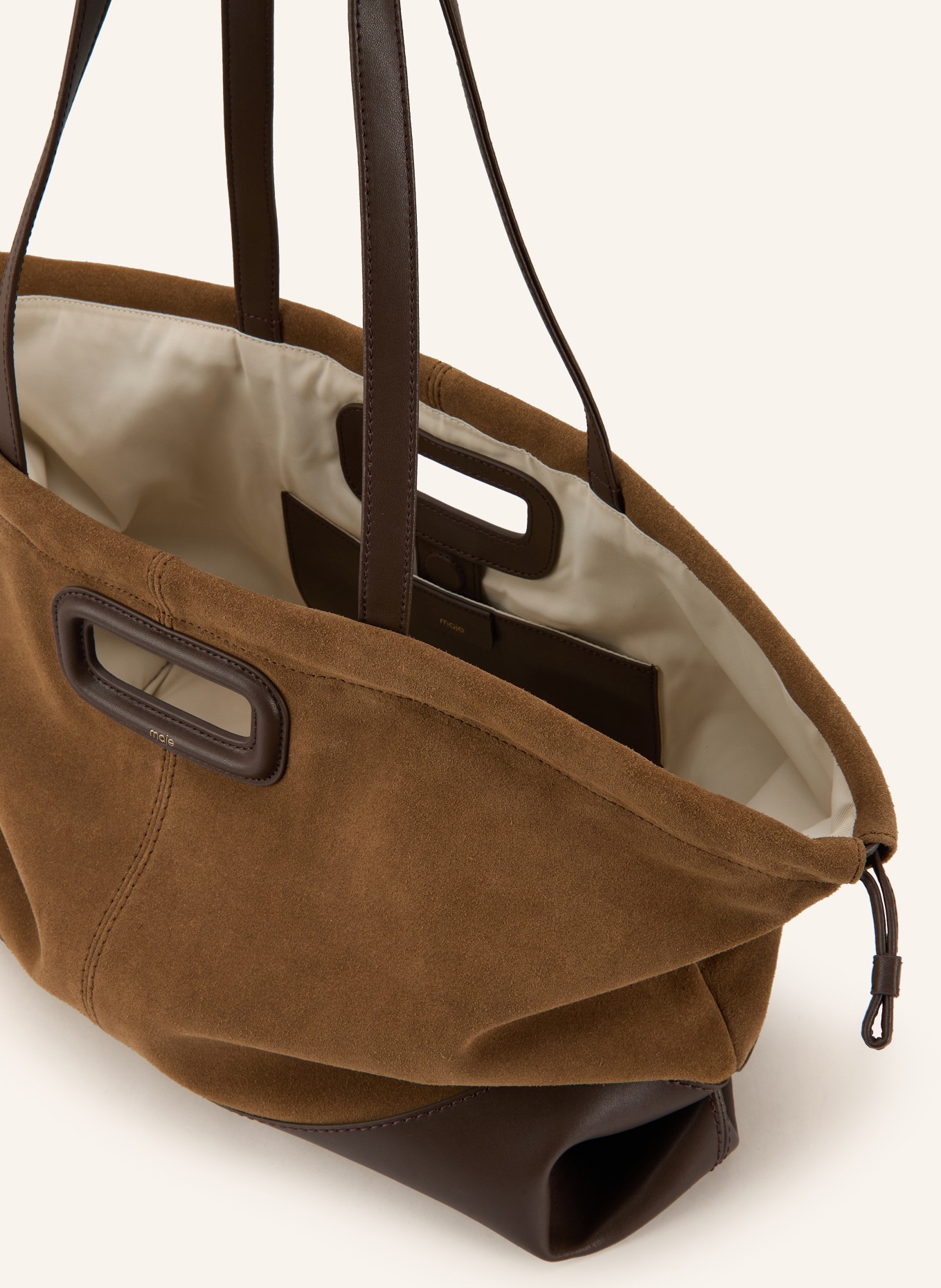 maje klient: CAMELOWY / CIEMNOBRĄZOWY