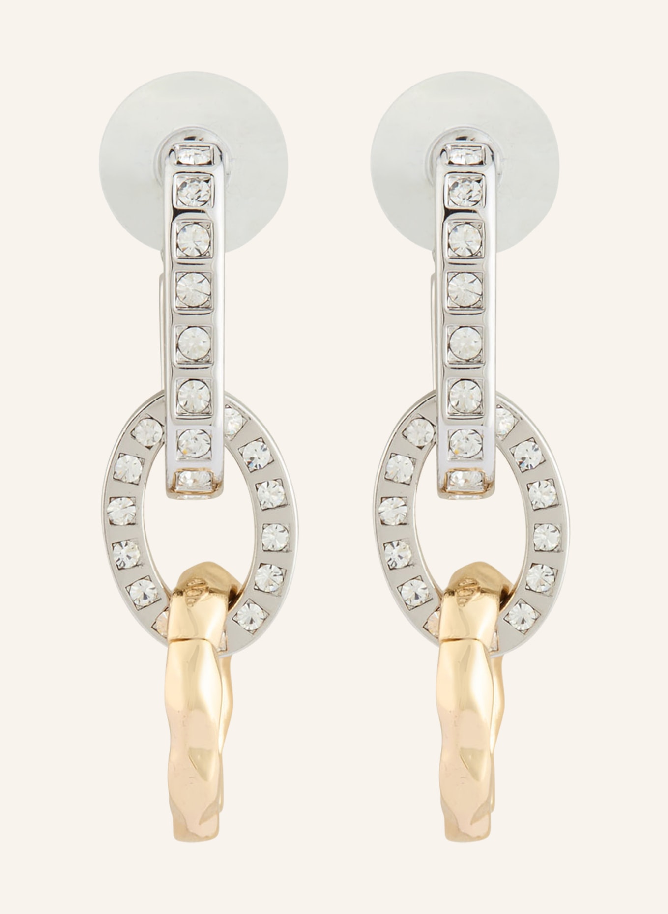 maje Ohrhänger: SILBER / GOLD / WEISS