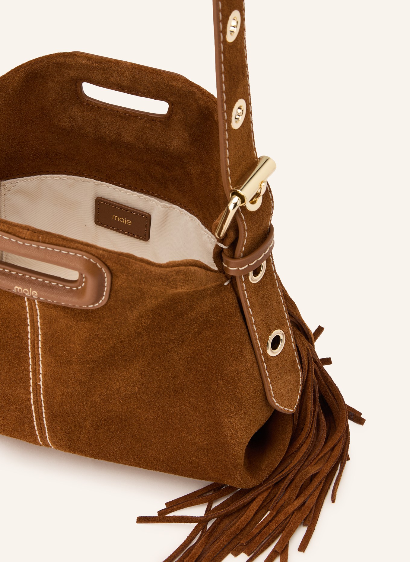 maje Handtasche: BRAUN